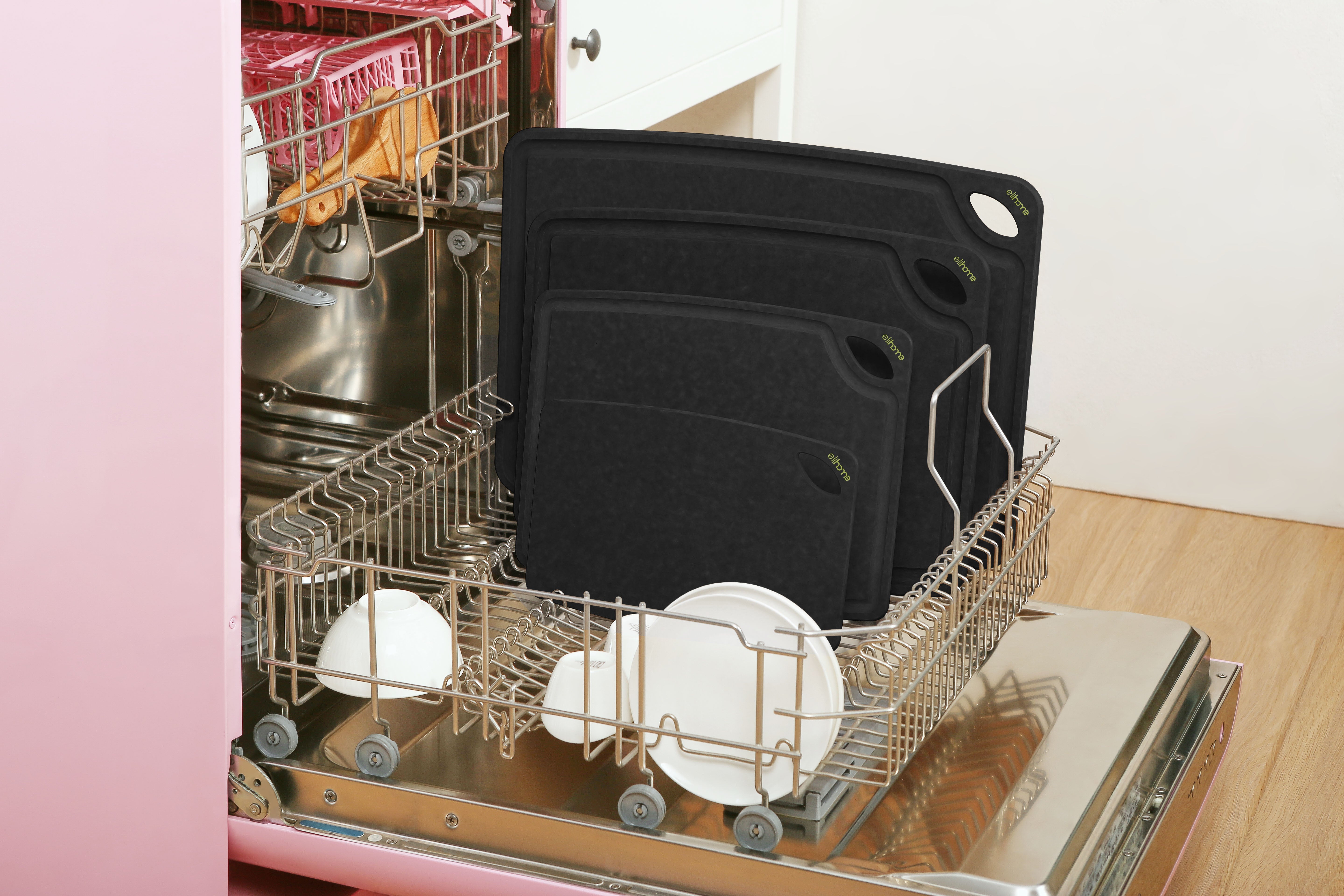 Classic Series 10 x 13 x 1/4 Cutting Board - Medium- Black