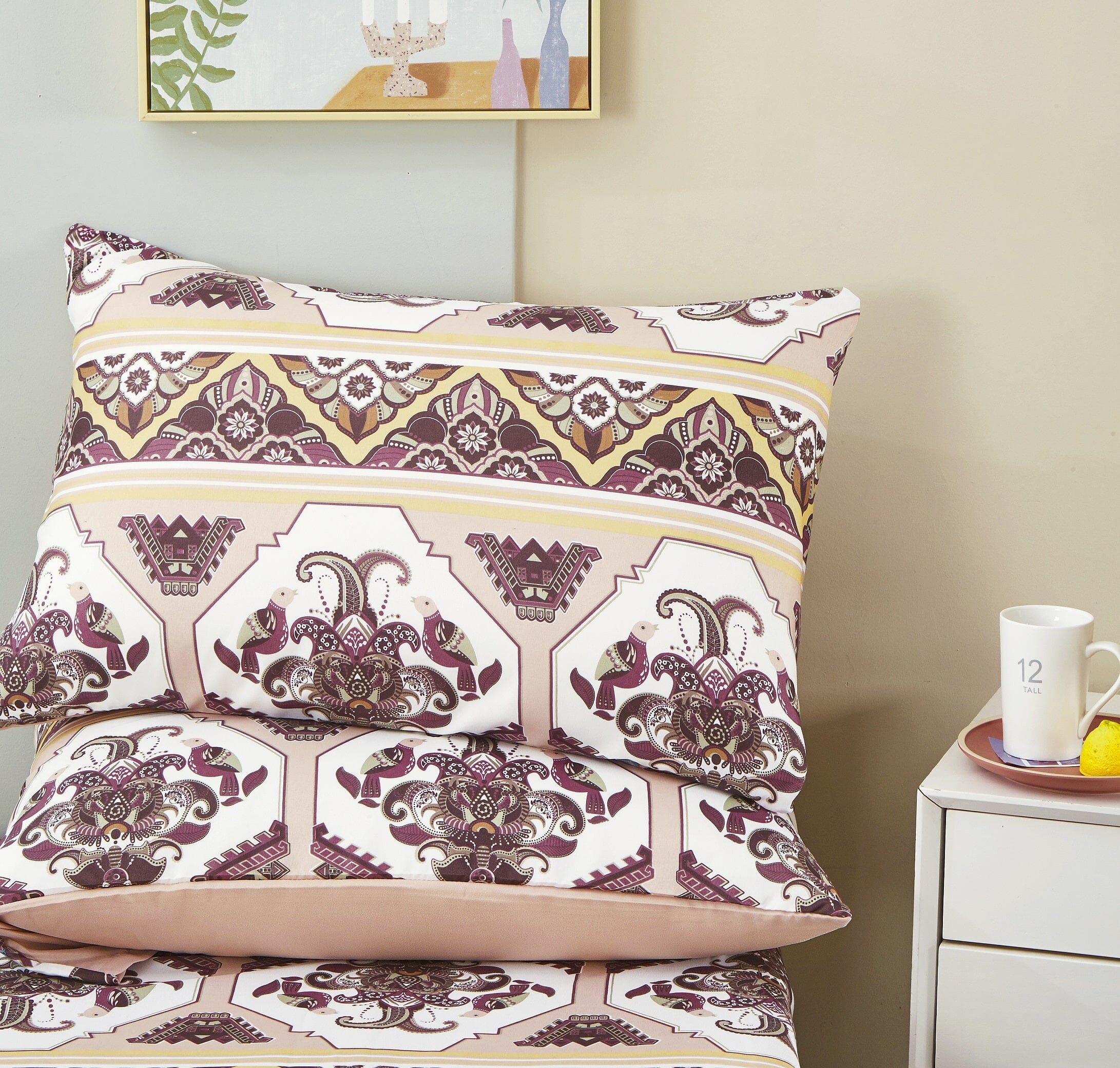 Oriental Kilim Duvet Cover - w/ Pillow Cases Royal Persian Traditional Design