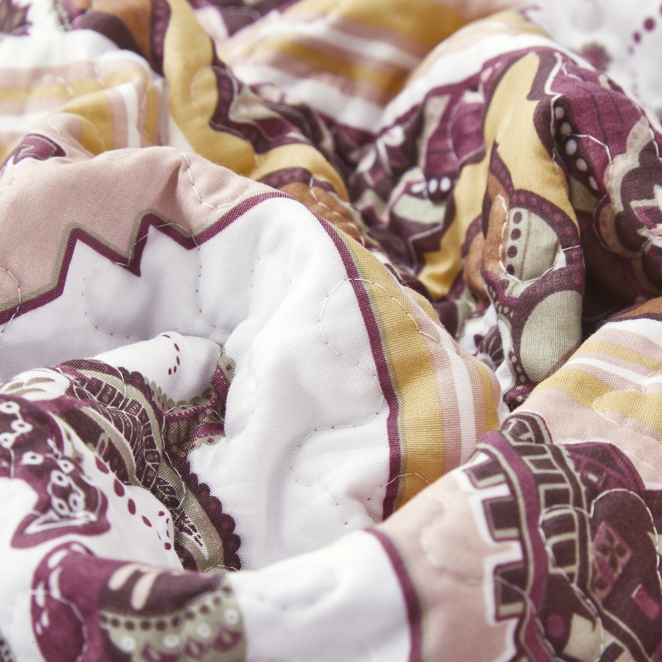 Majestic Oriental Kilim Bedspread - Coverlet w/ Shams