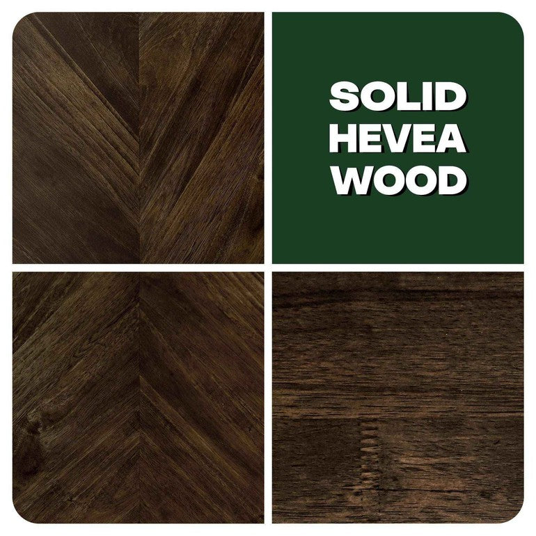 Acacia Solid Wood Bed Frame - Alander Deluxe Platform Bed