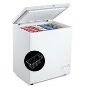 3.5/5 Cu.ft Compact Chest Freezer with Basket