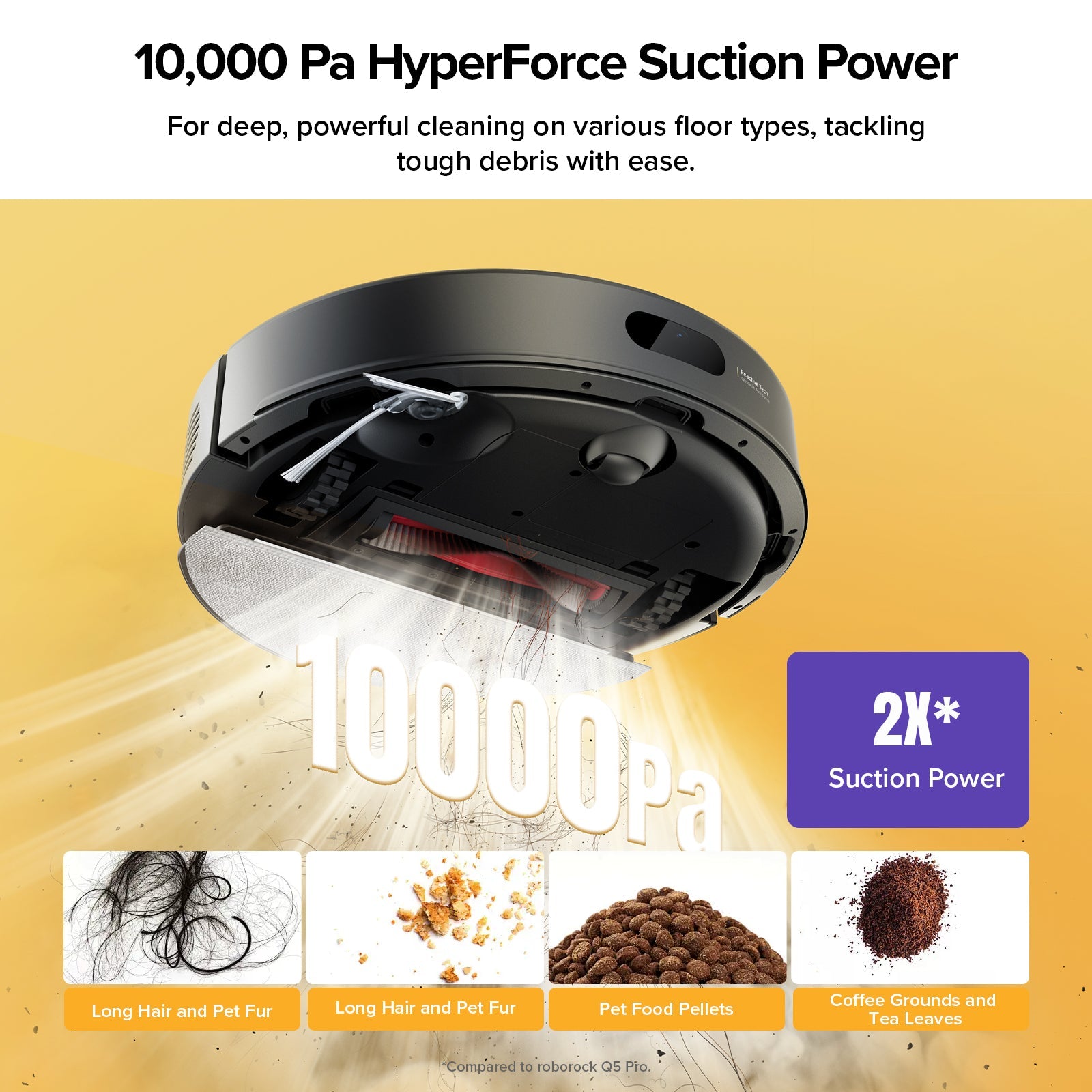 Roborock Q7 M5+ Robot Vacuum and Mop with Auto- Empty Dock