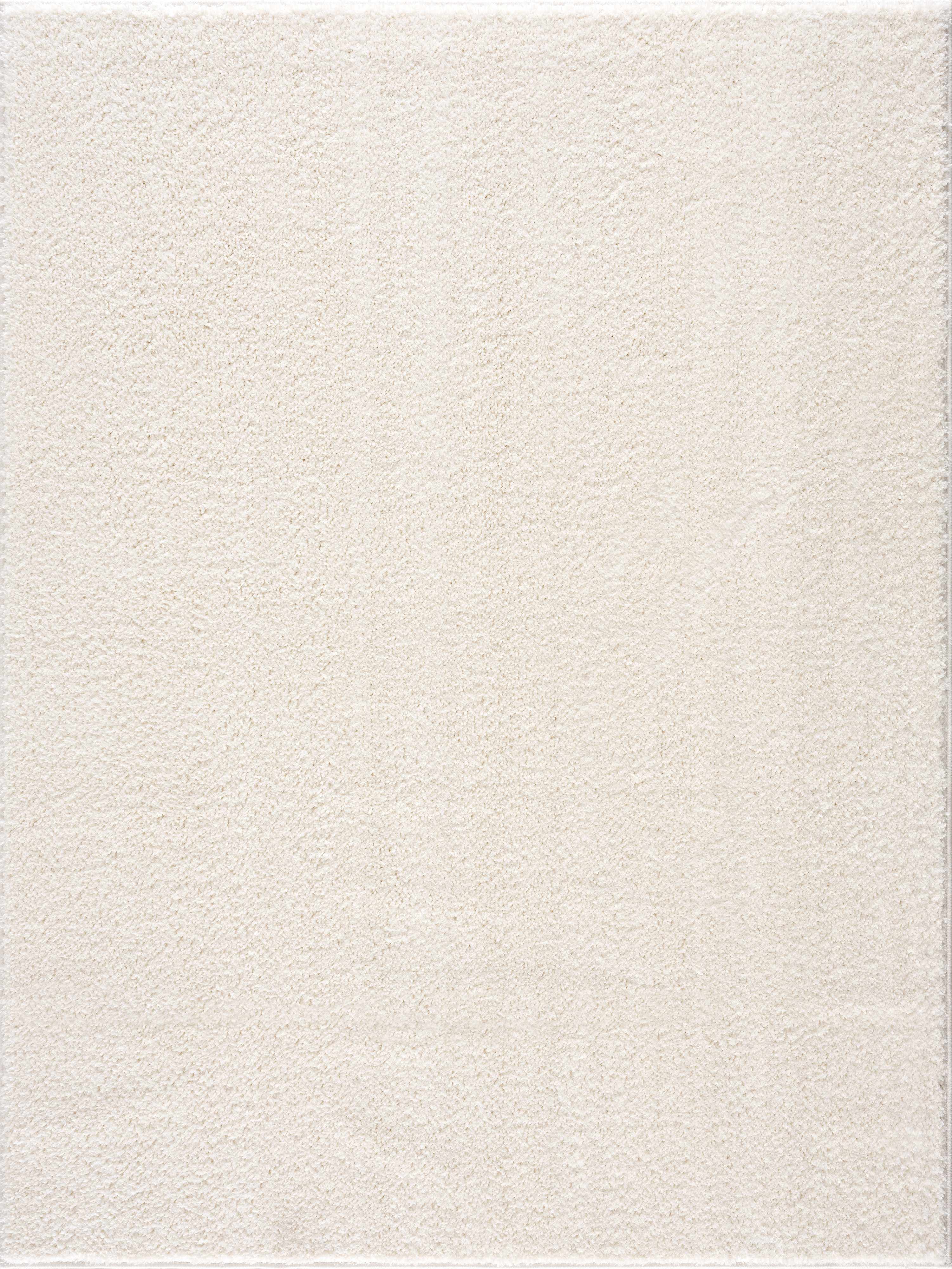 Judy White Washable Area Rug