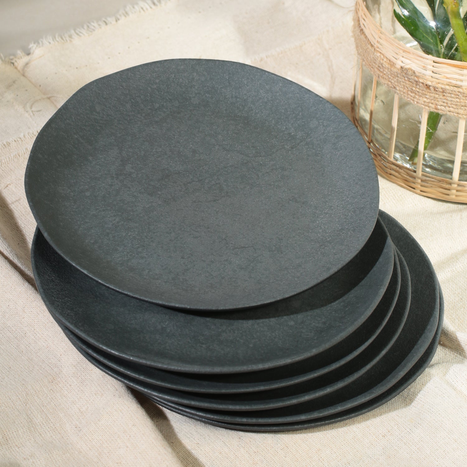 Dinner Plate Set of 6 by Porto Brasil