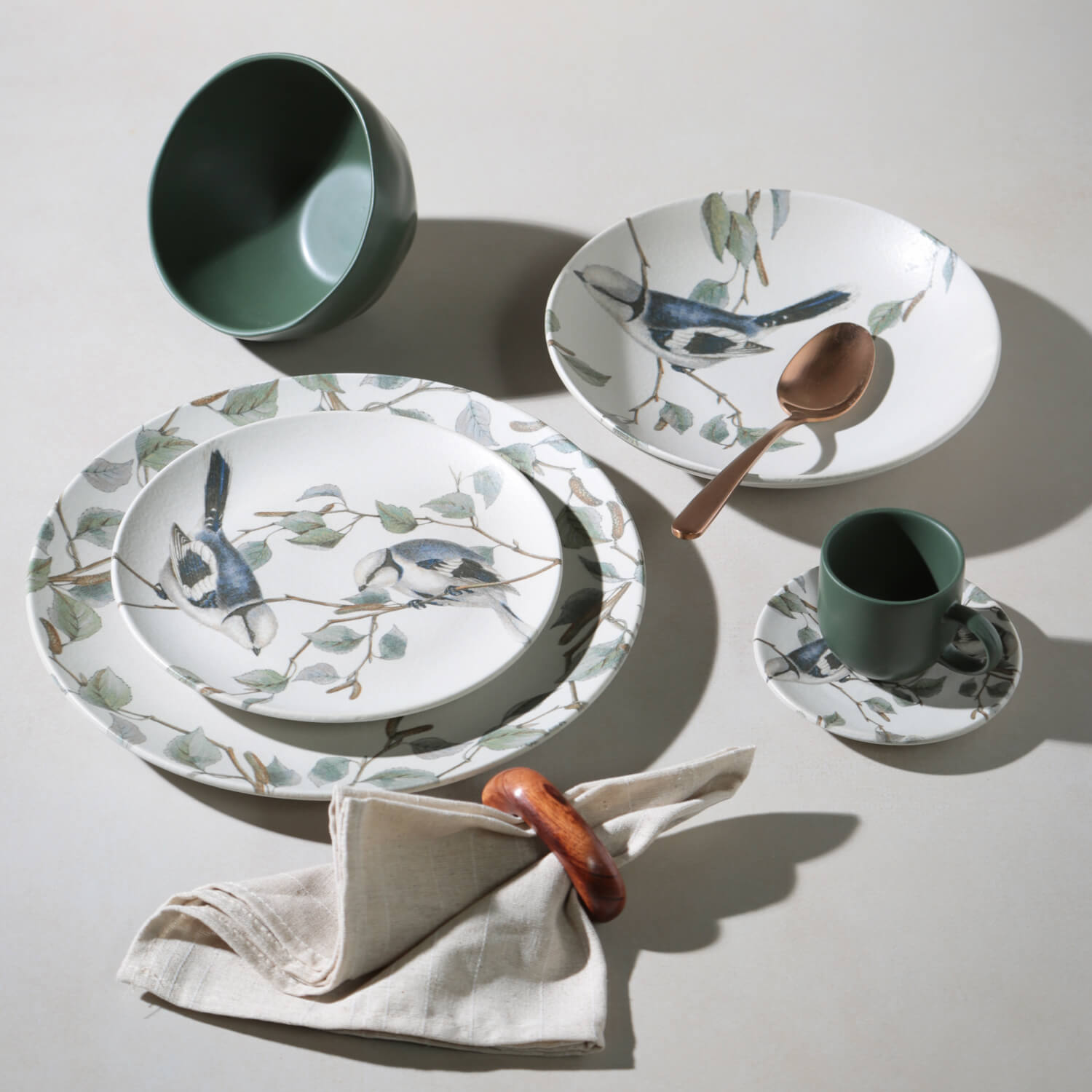 Dinner Plate Set of 6 by Porto Brasil