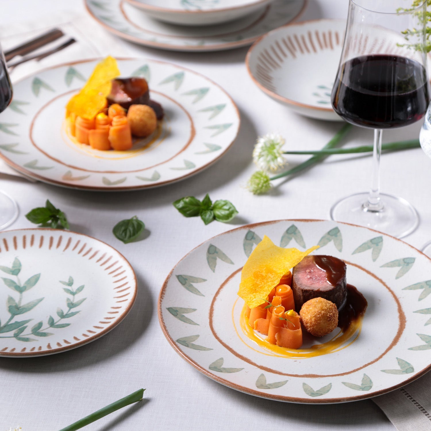 Dinner Plate Set of 6 by Porto Brasil