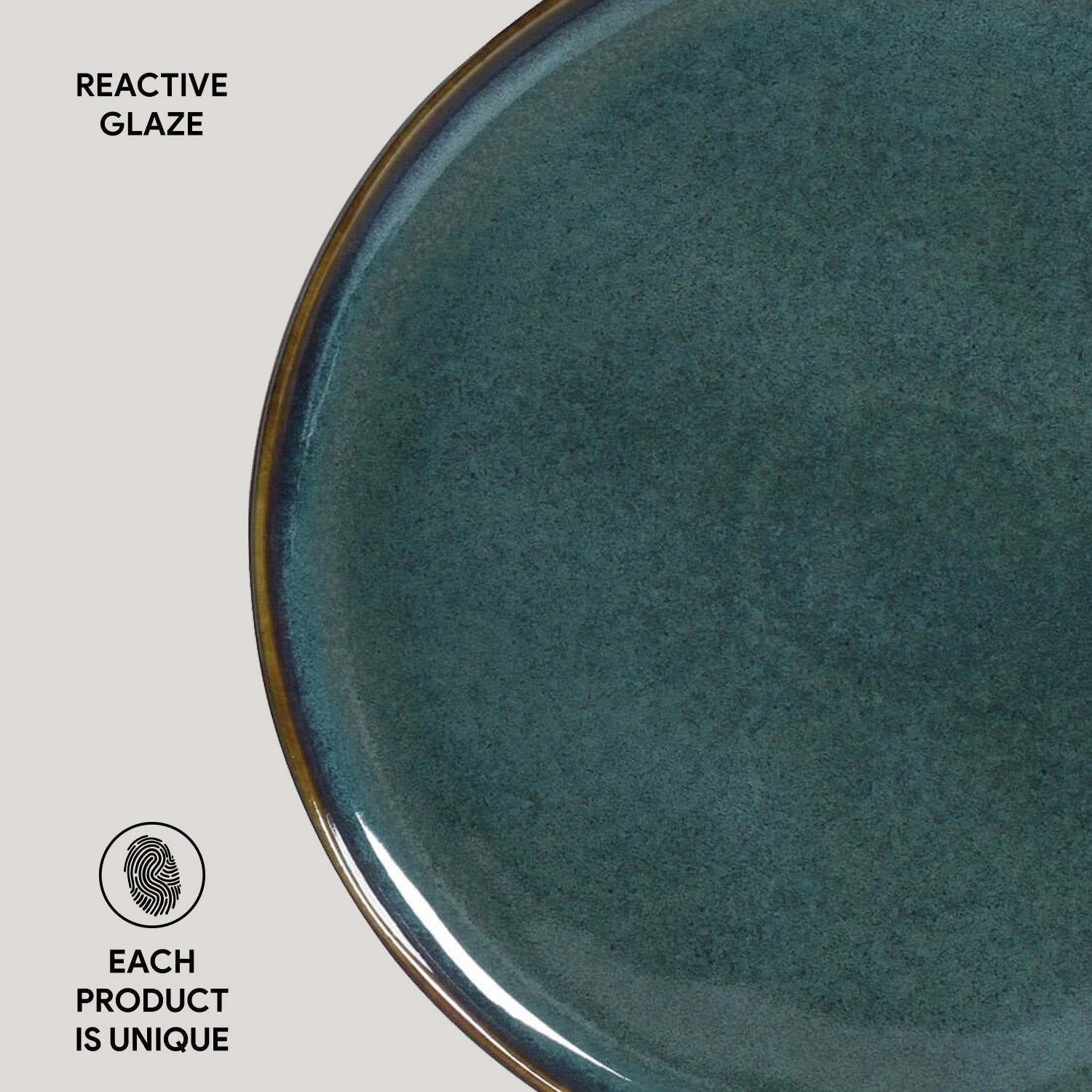 Dinner Plate Set of 6 by Porto Brasil