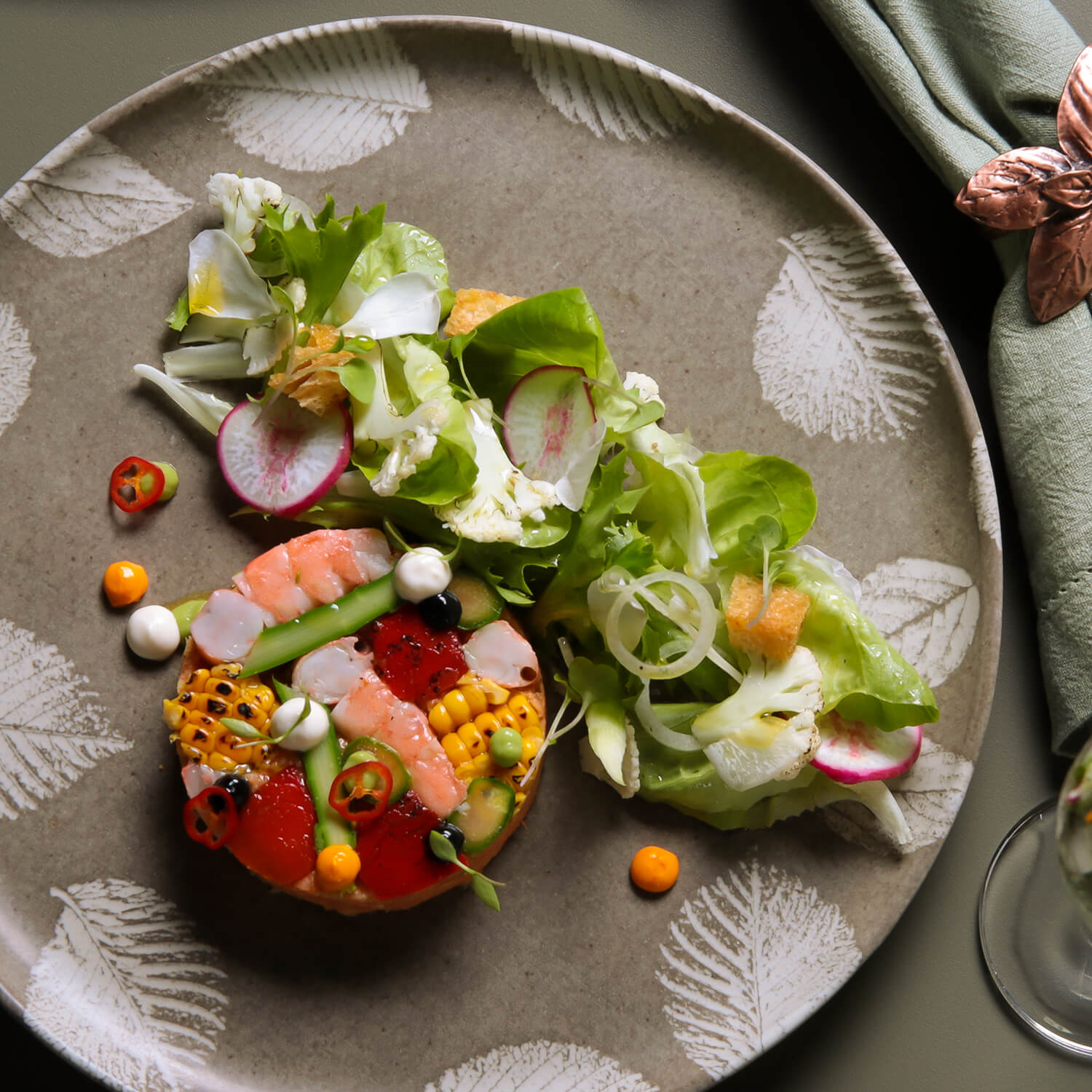 Dinner Plate Set of 6 by Porto Brasil