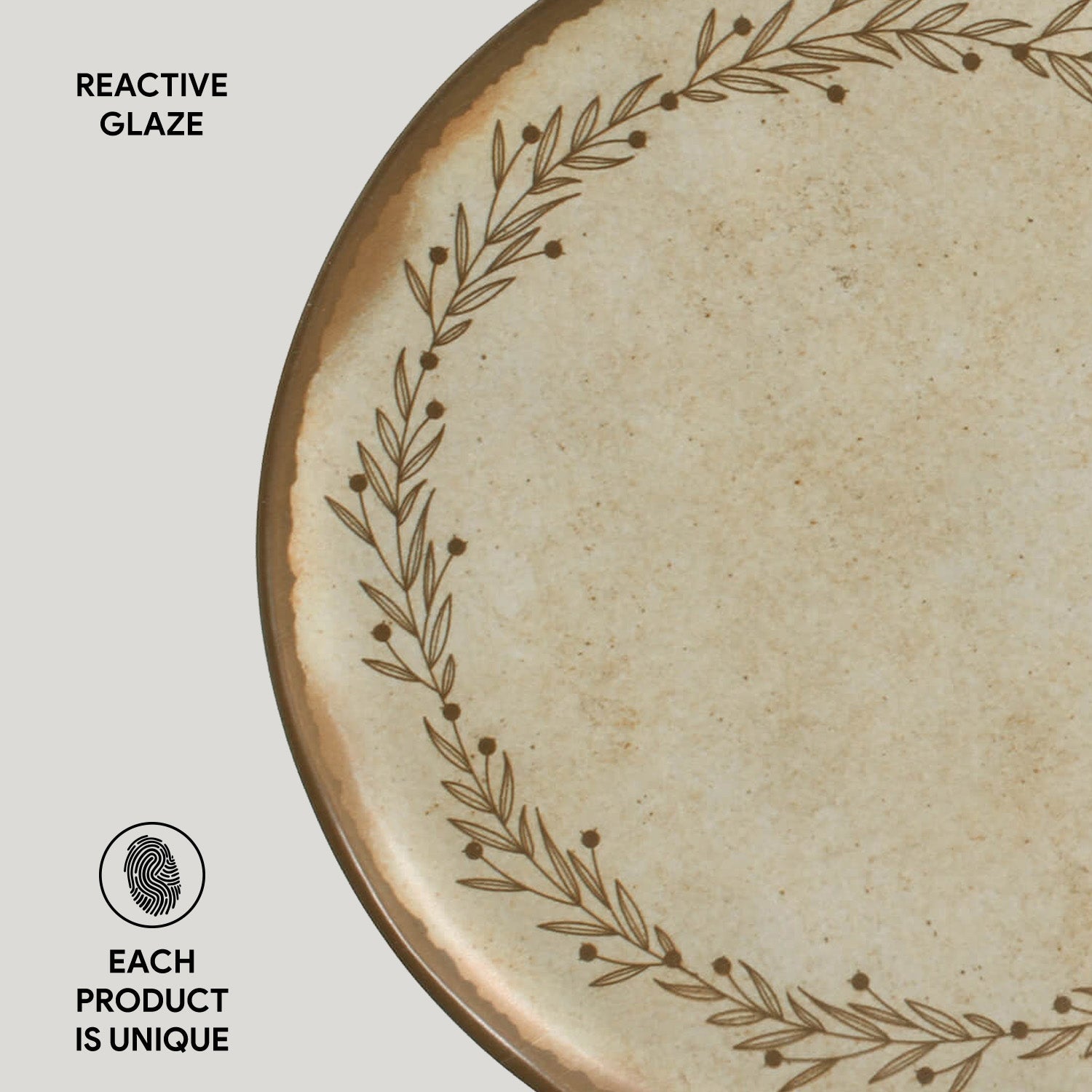 Dinner Plate Set of 6 by Porto Brasil