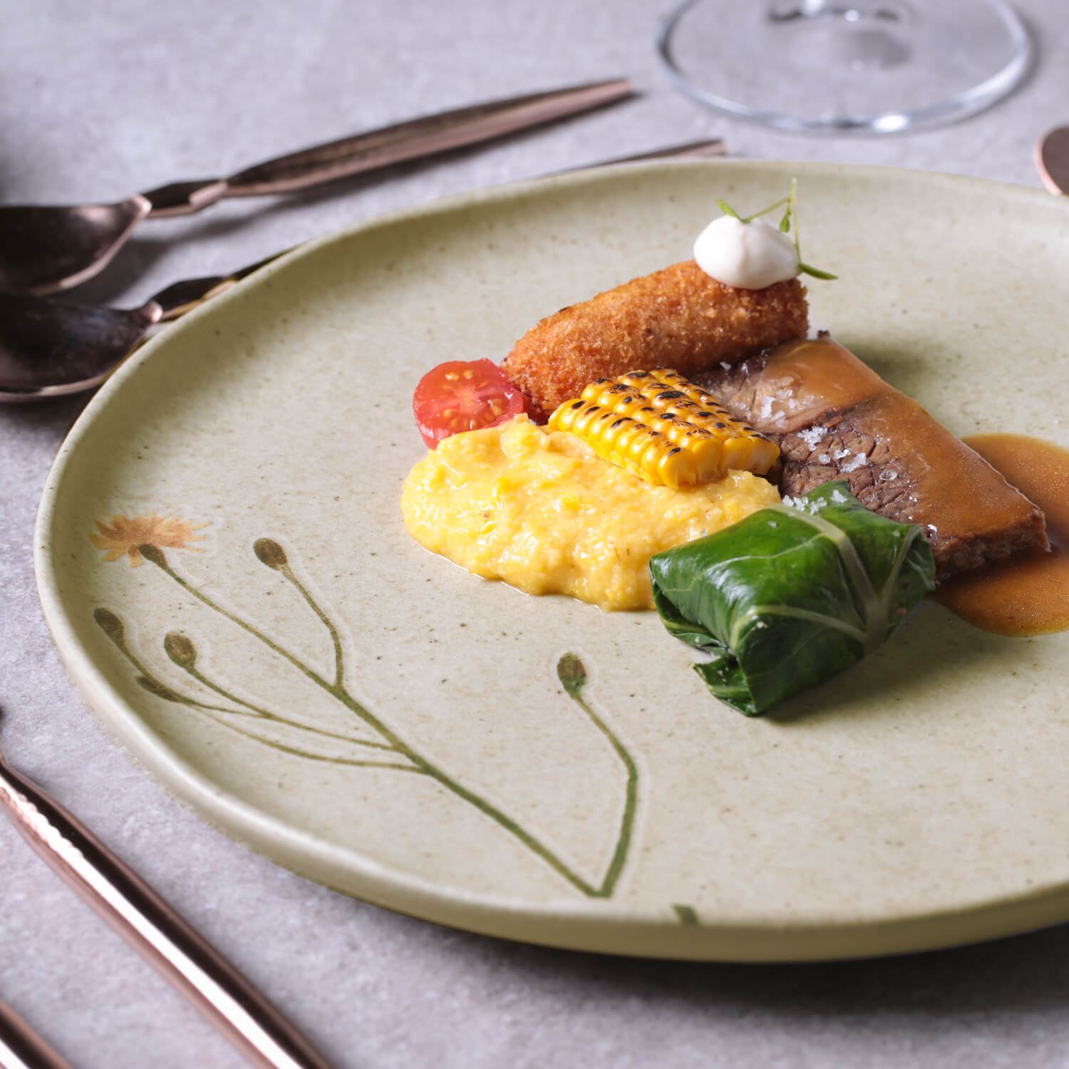 Dinner Plate Set of 6 by Porto Brasil