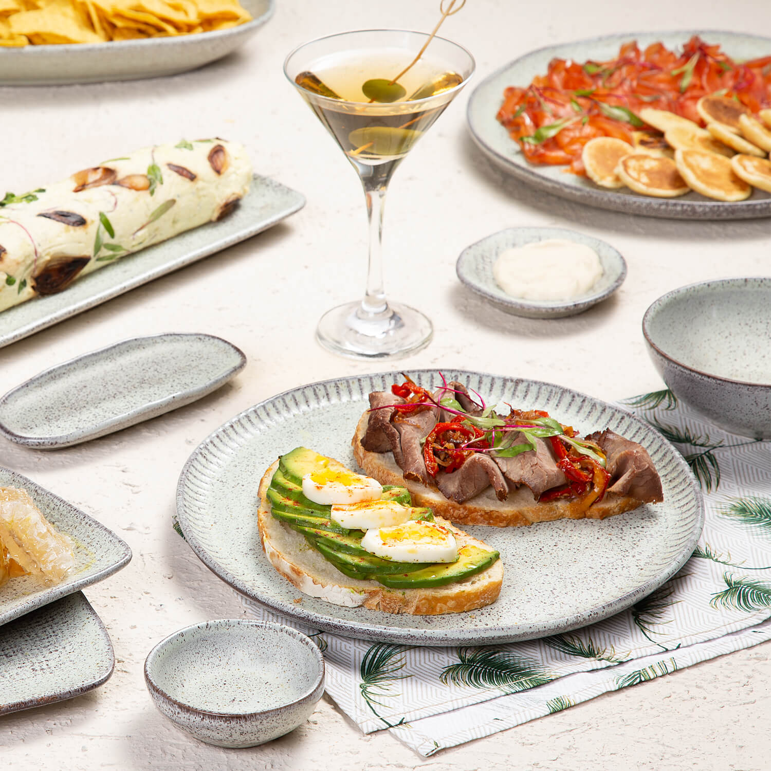 Dinner Plate Set of 6 by Porto Brasil