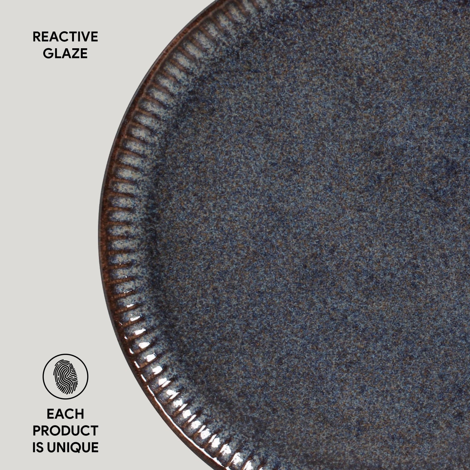 Dinner Plate Set of 6 by Porto Brasil