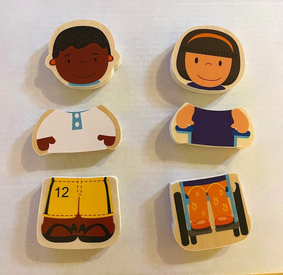 We All Belong Chunky Diversity Inclusive Wood Puzzle