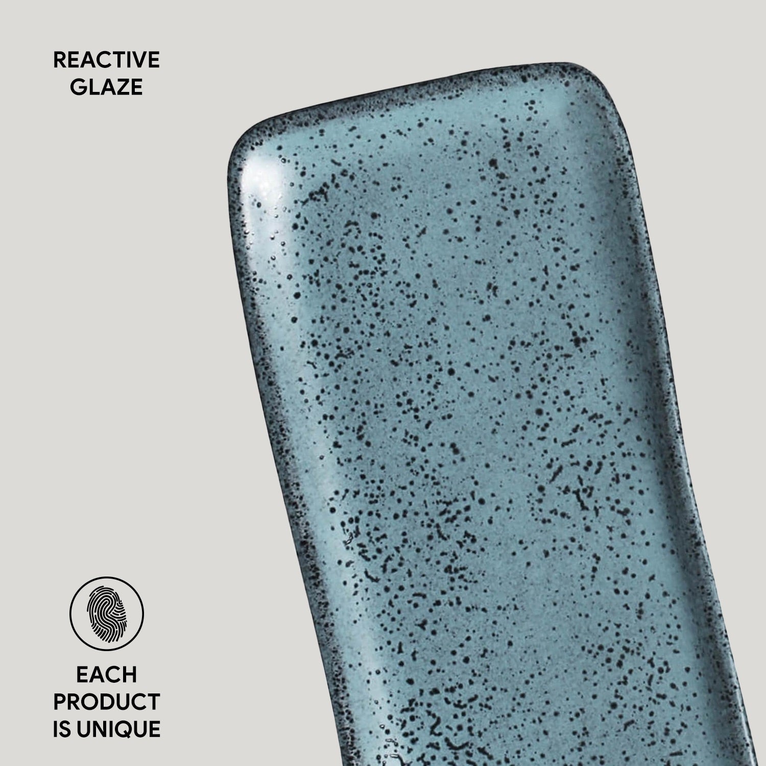 Rectangular Platter Small Set of 4