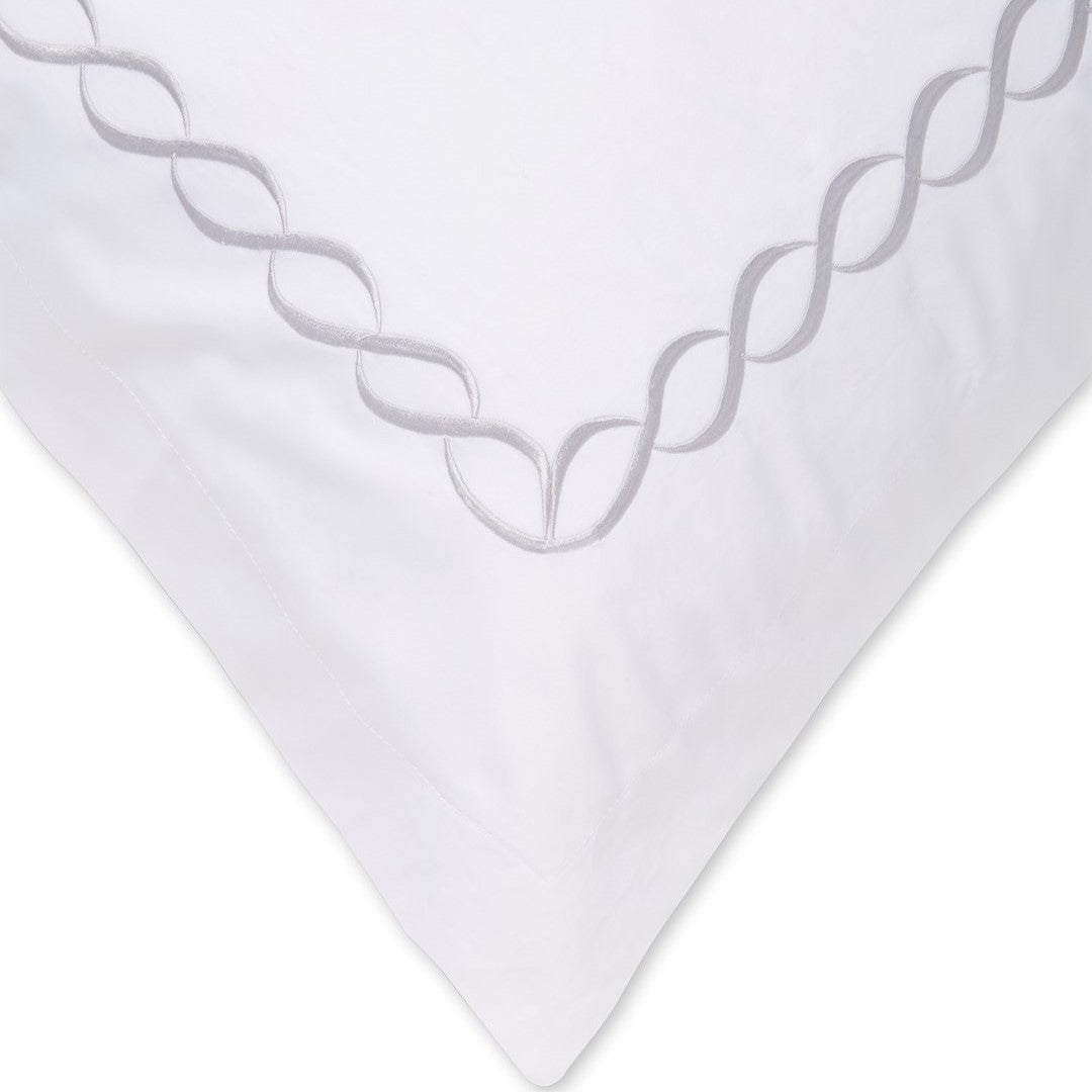 Rope Embroidered Euro Sham Pairs