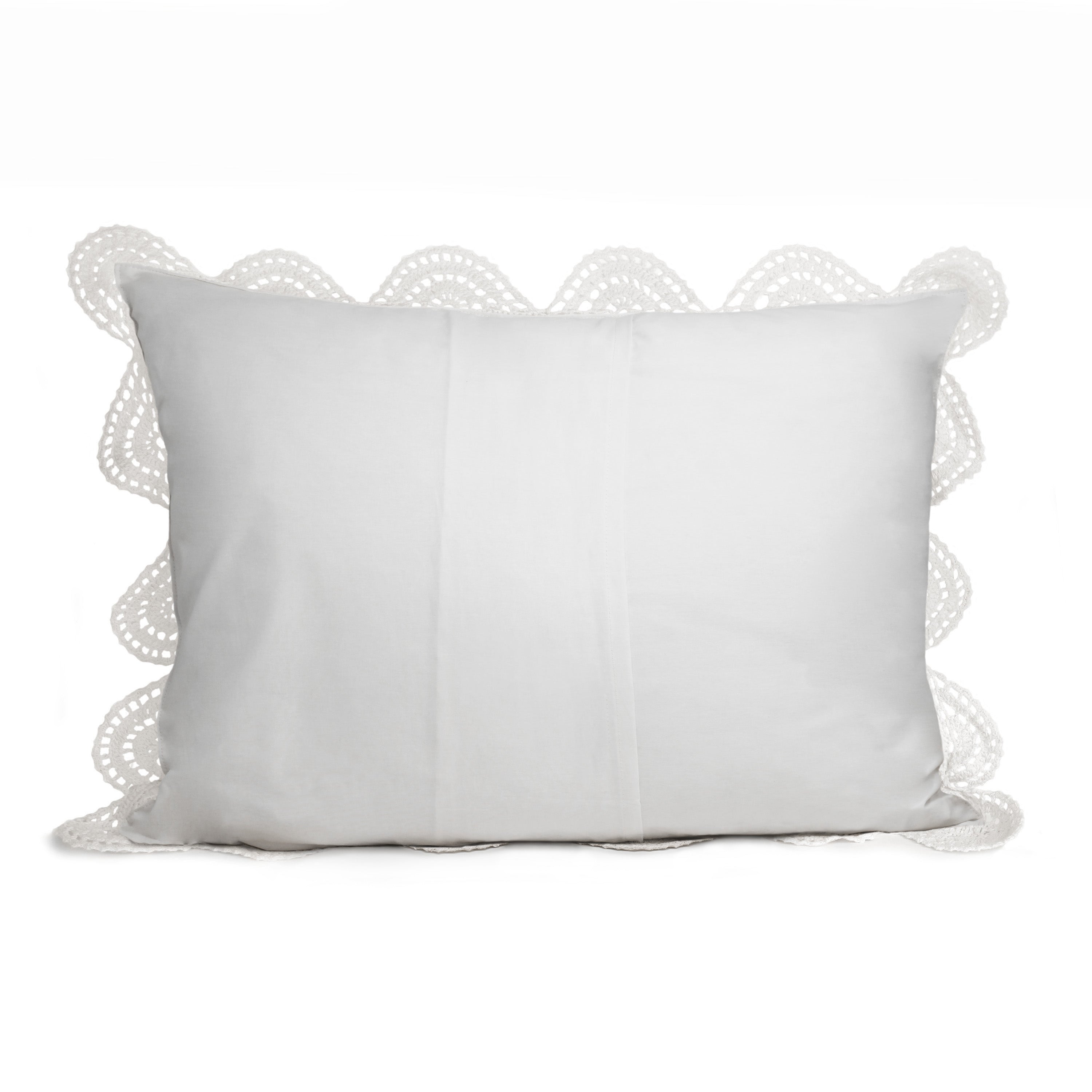 Crochet Cotton Pillow Sham Pairs