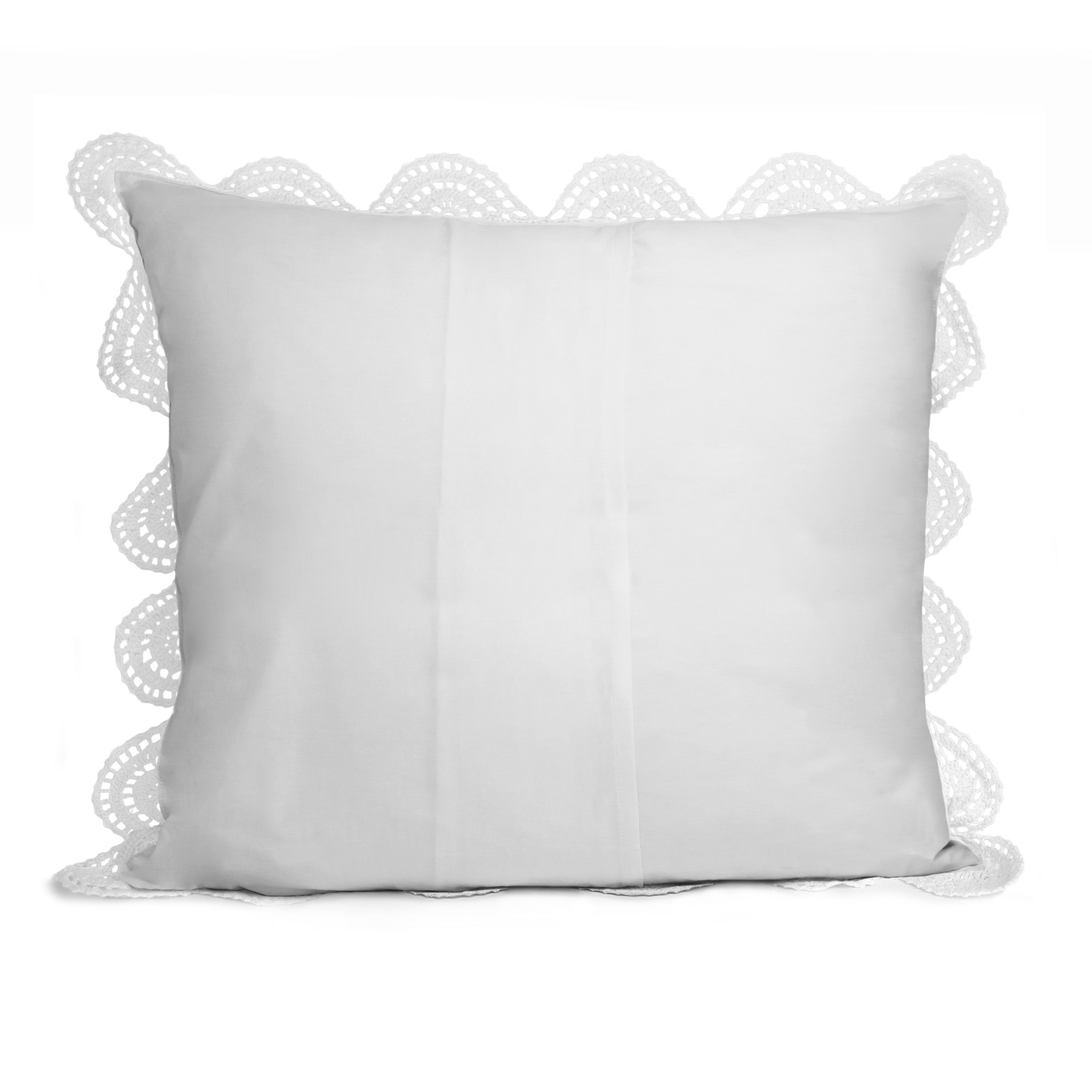 Crochet Cotton Pillow Sham Pairs