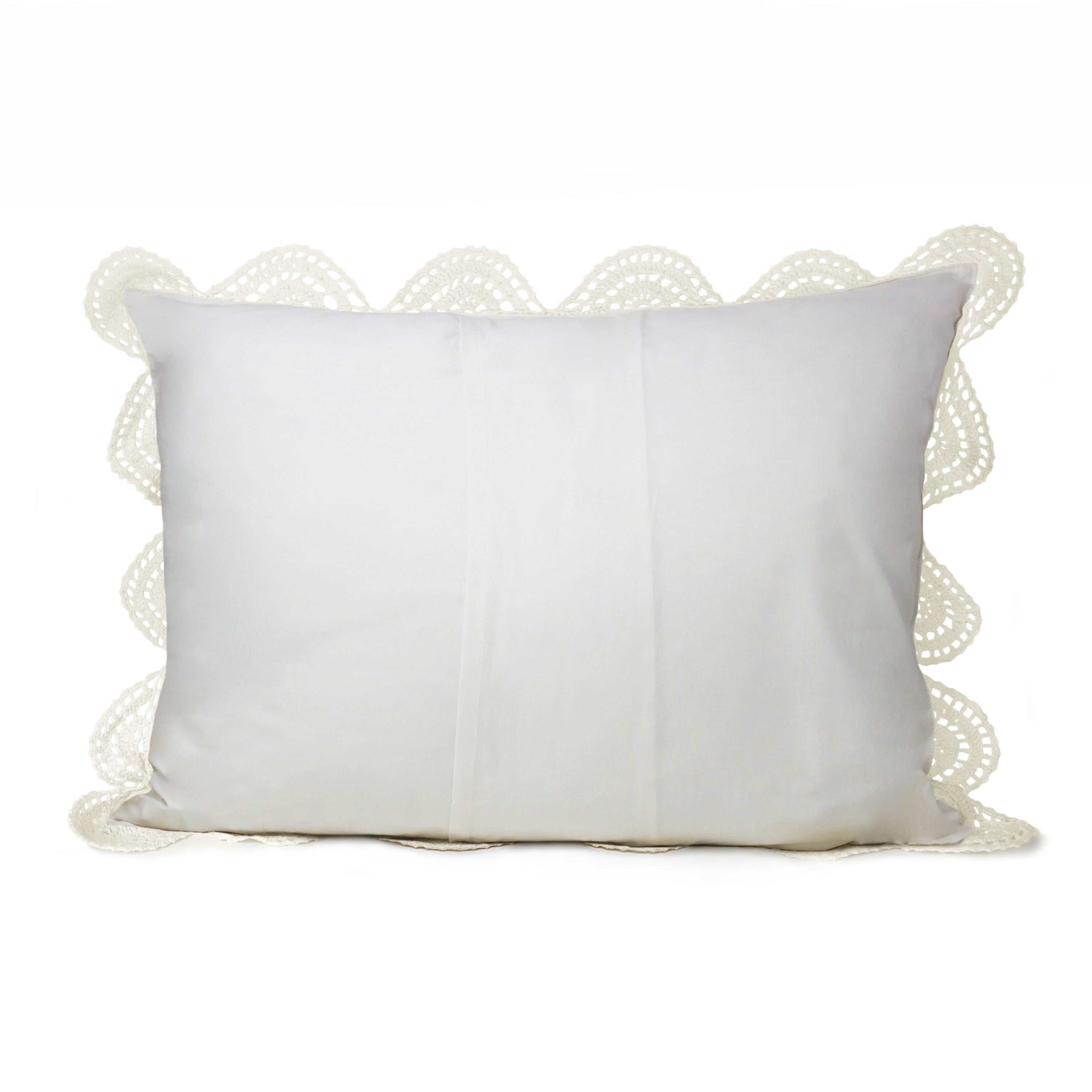 Crochet Cotton Pillow Sham Pairs