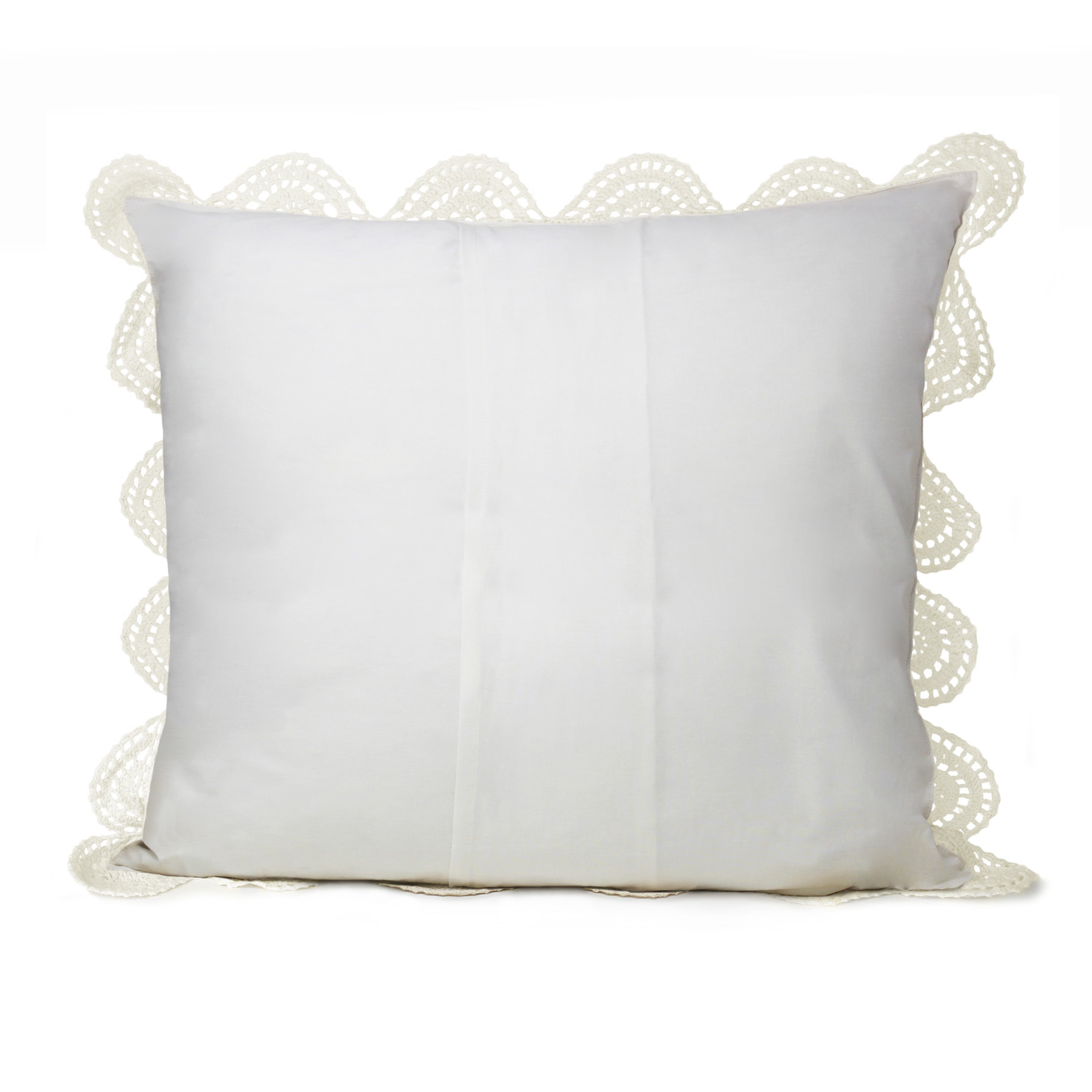 Crochet Cotton Pillow Sham Pairs