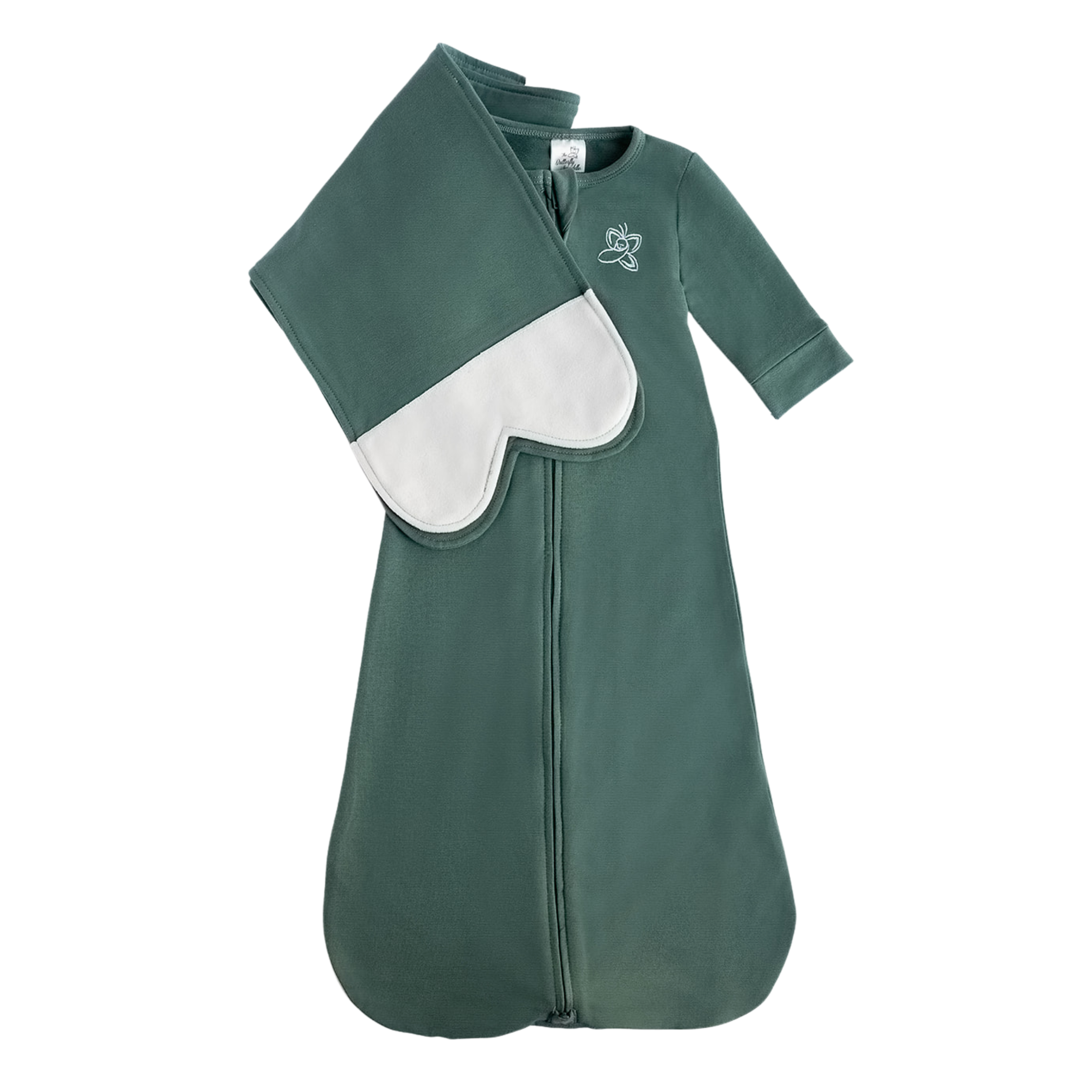 Butterfly Swaddle - Multi-Stage Sleep System (Green)