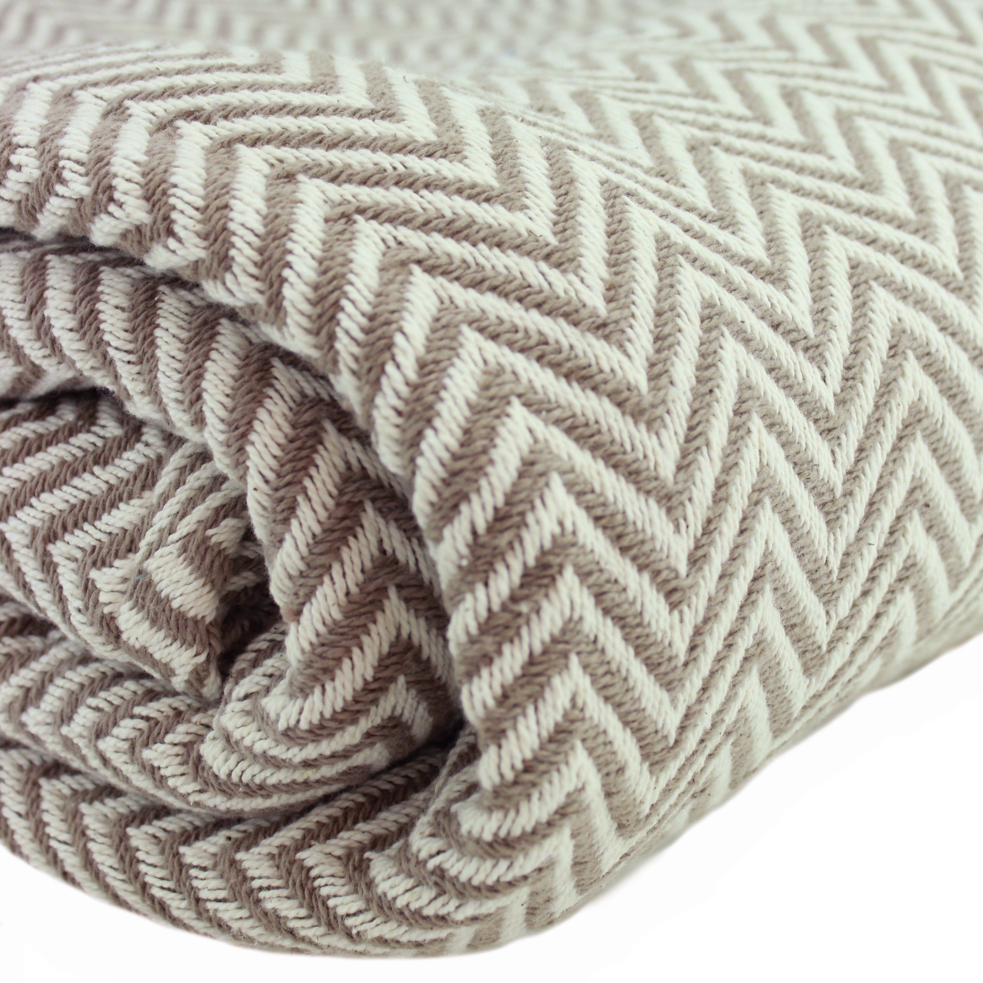 Herringbone Cotton Blanket