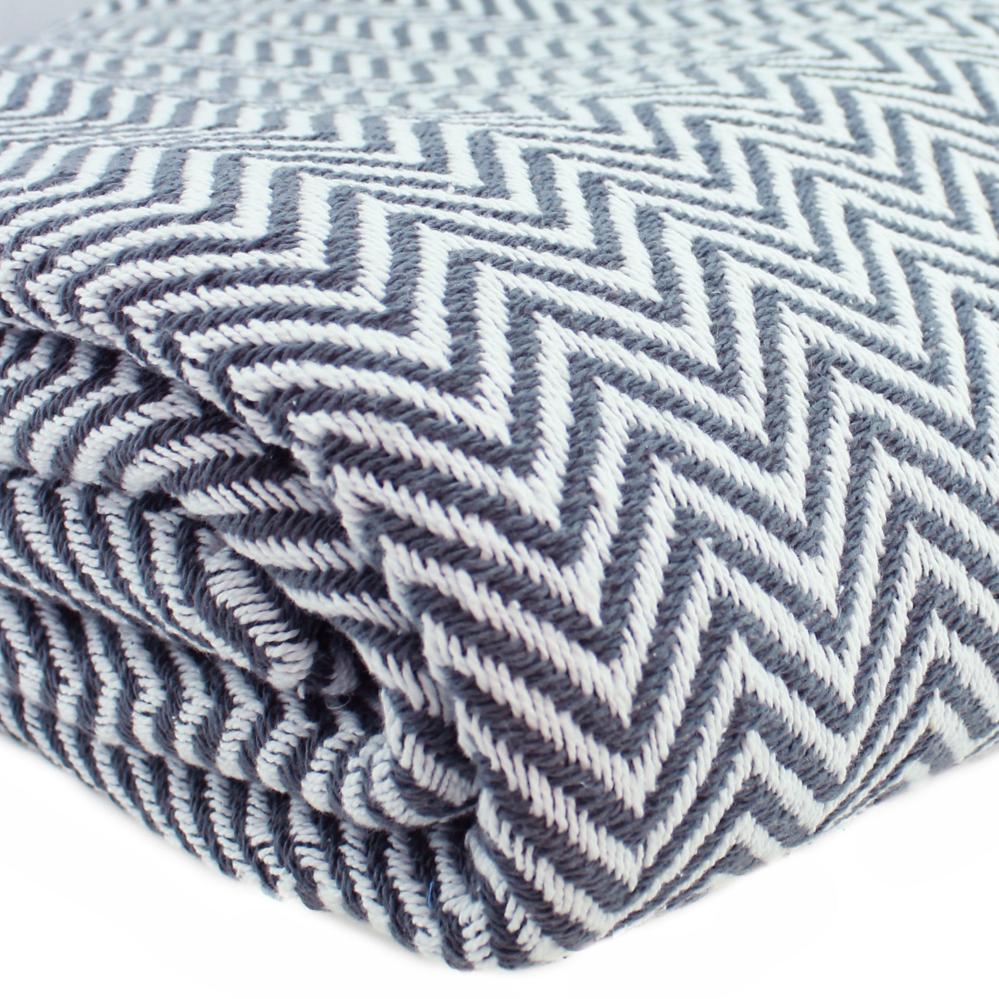 Herringbone Cotton Blanket