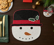 Frosty Snowman Christmas Placemat