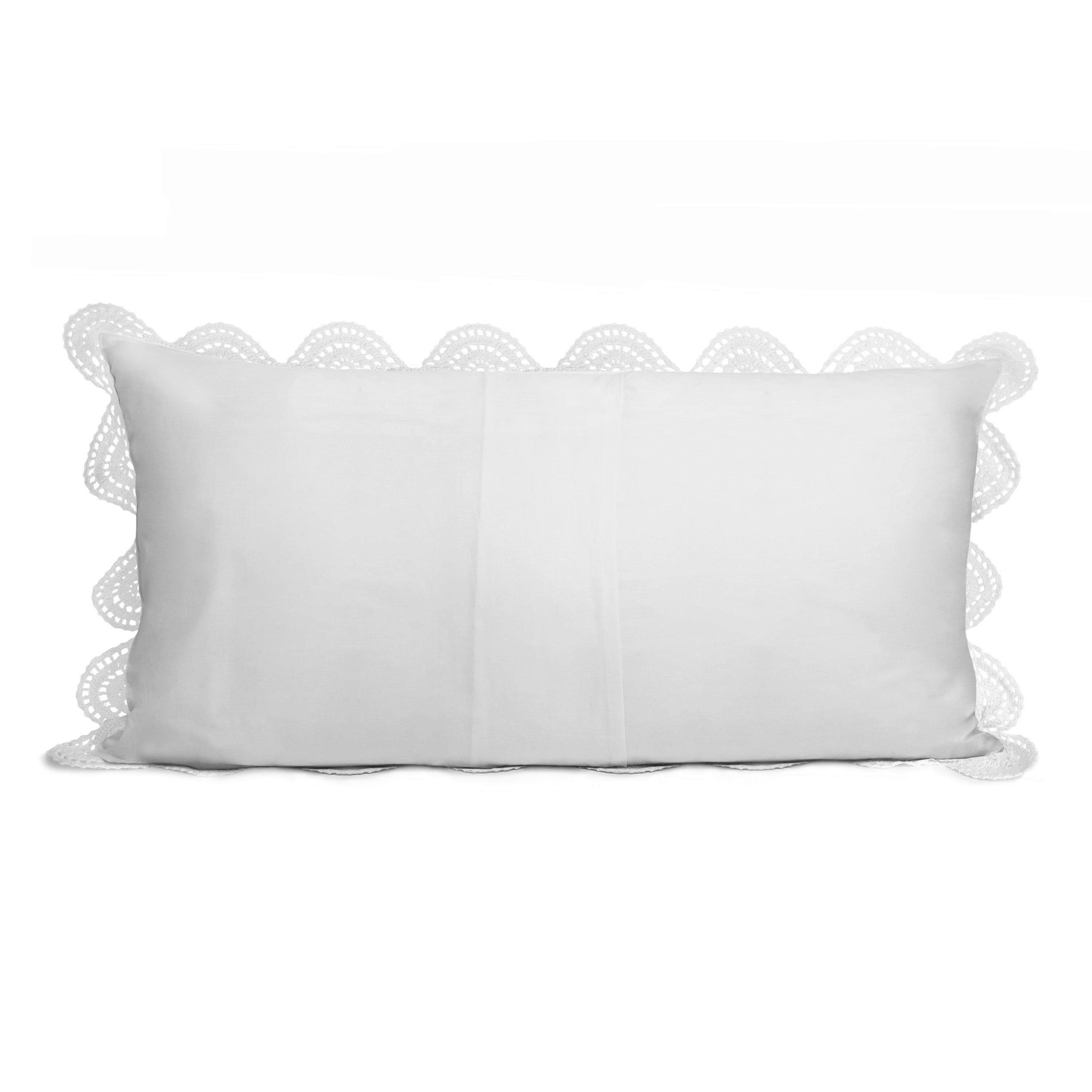 Crochet Cotton Pillow Sham Pairs