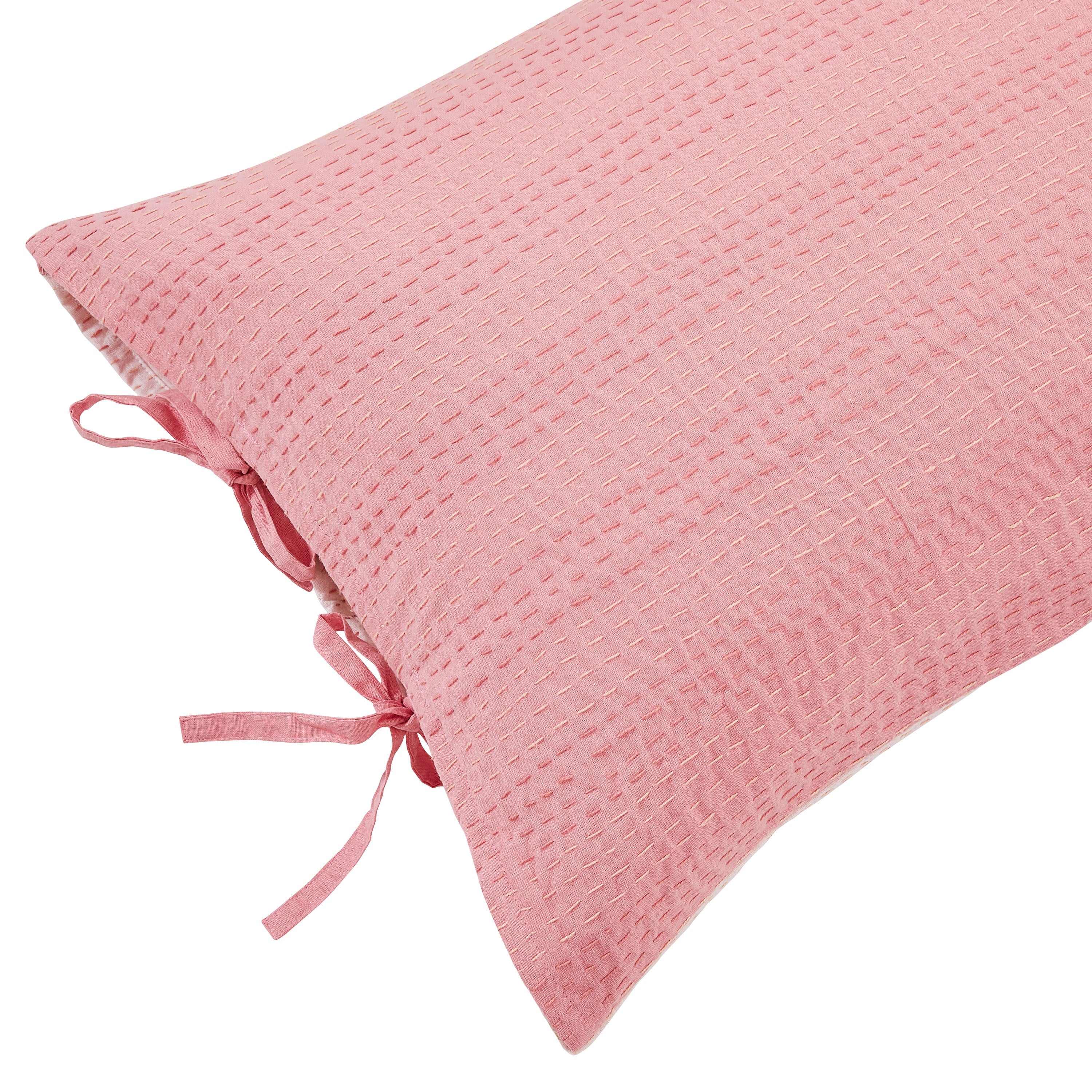 Reversible Kantha Pillow Sham Pairs