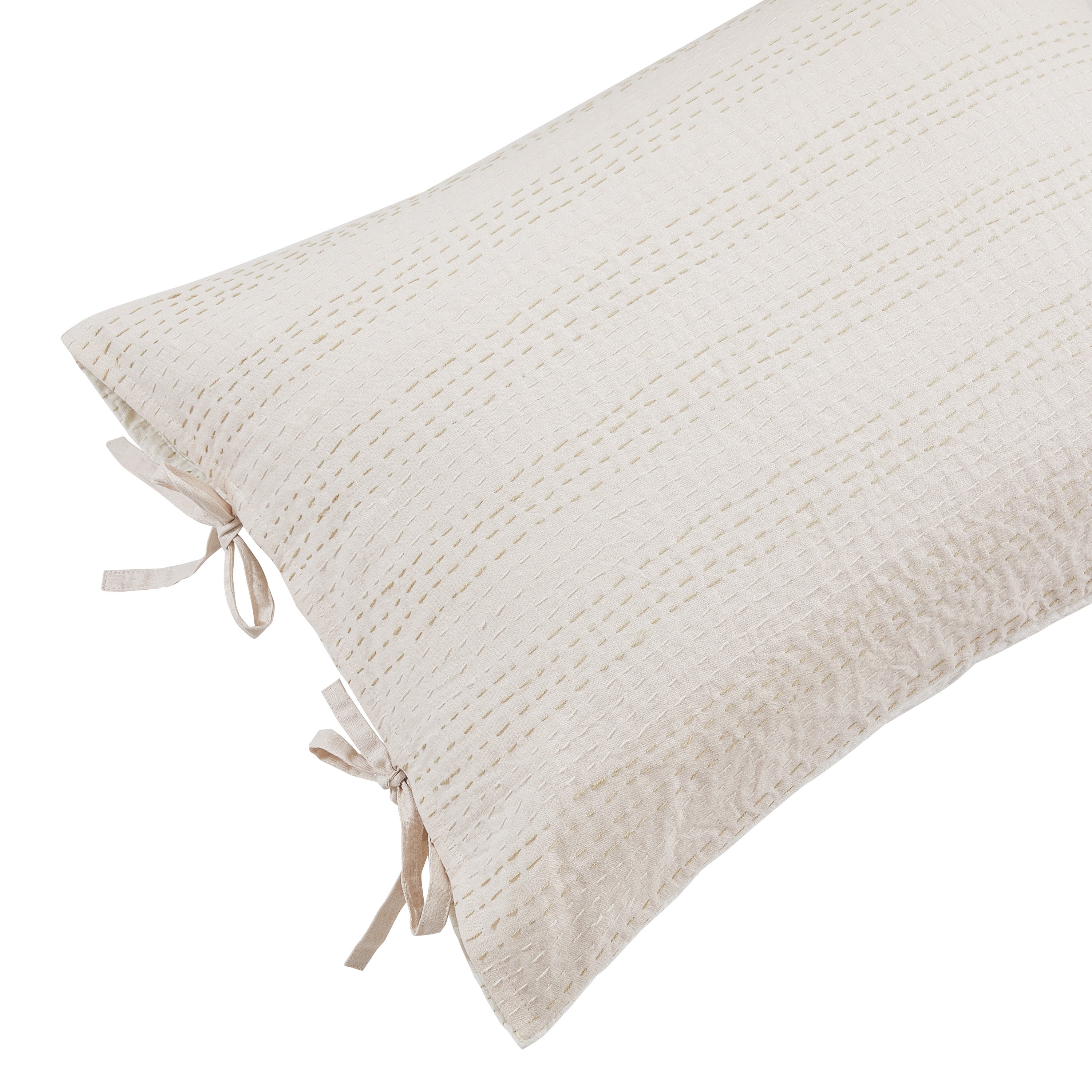 Reversible Kantha Pillow Sham Pairs