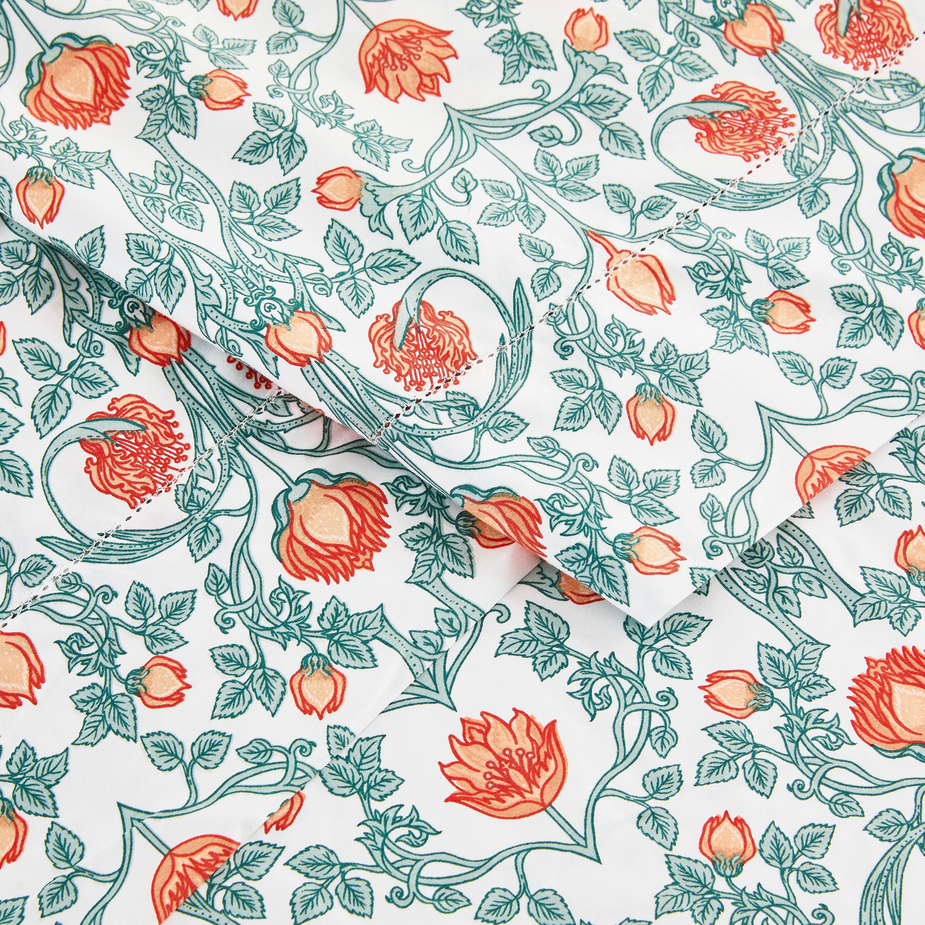 Arts & Crafts Floral Printed Sheet Set