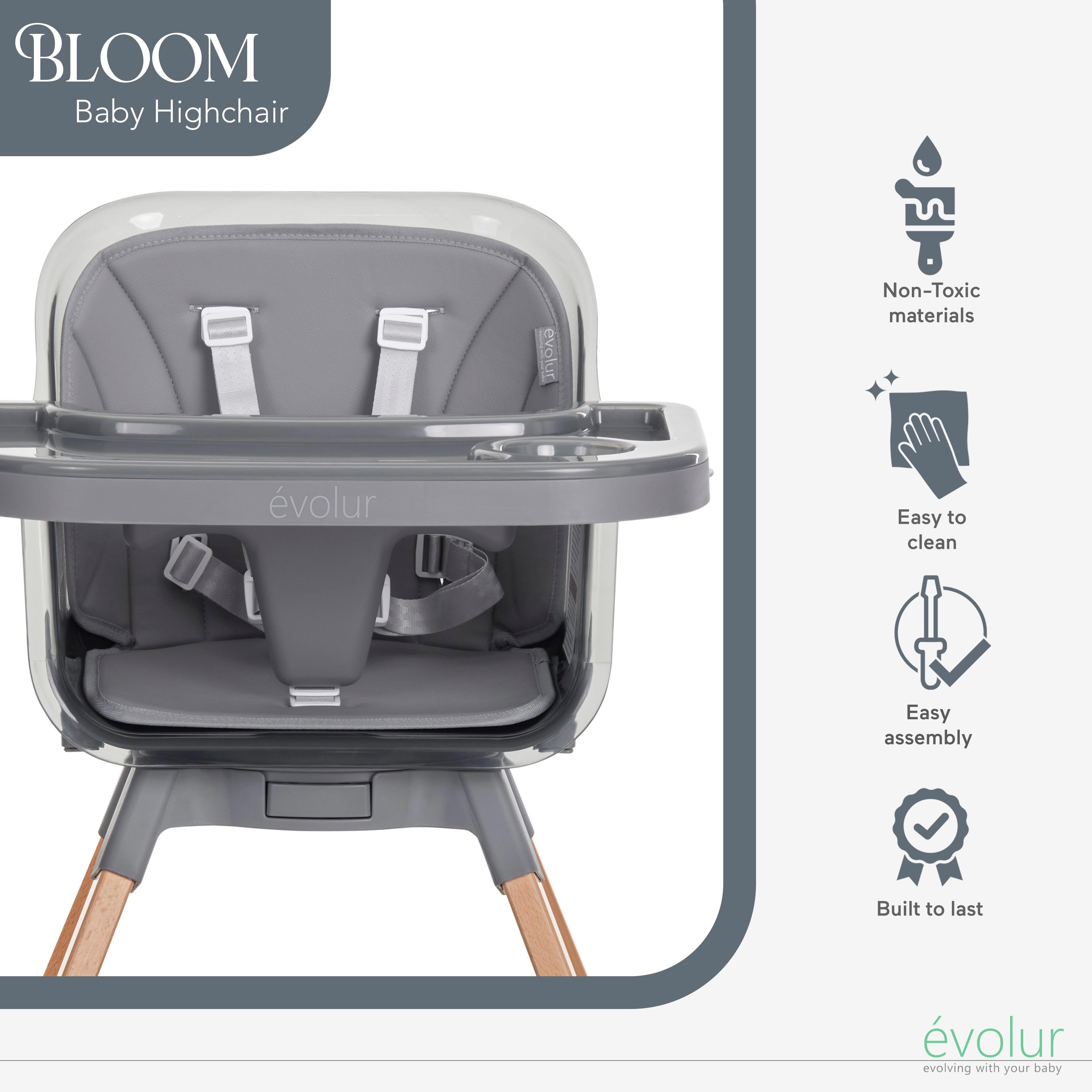 Evolur 360° Bloom Highchair