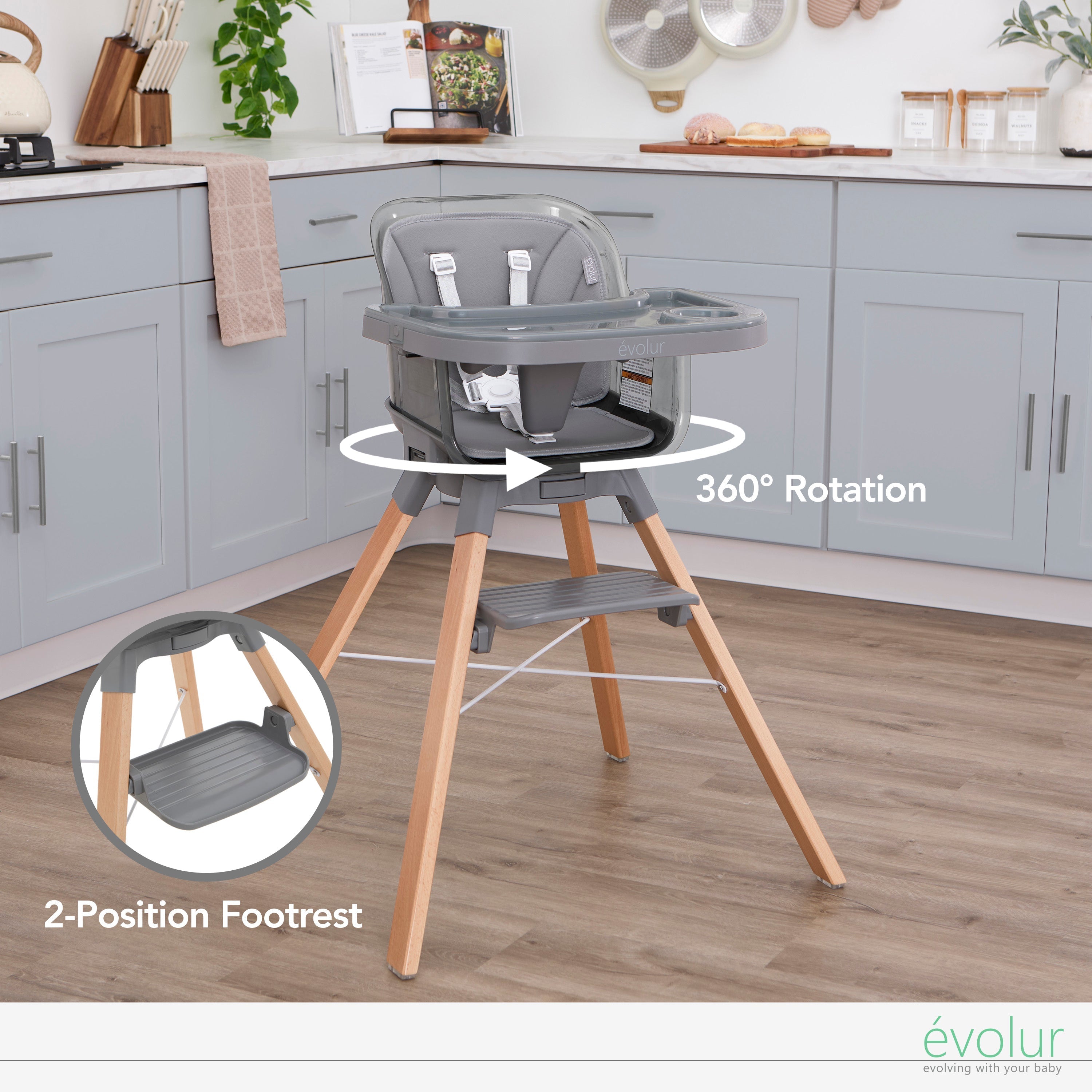 Evolur 360° Bloom Highchair
