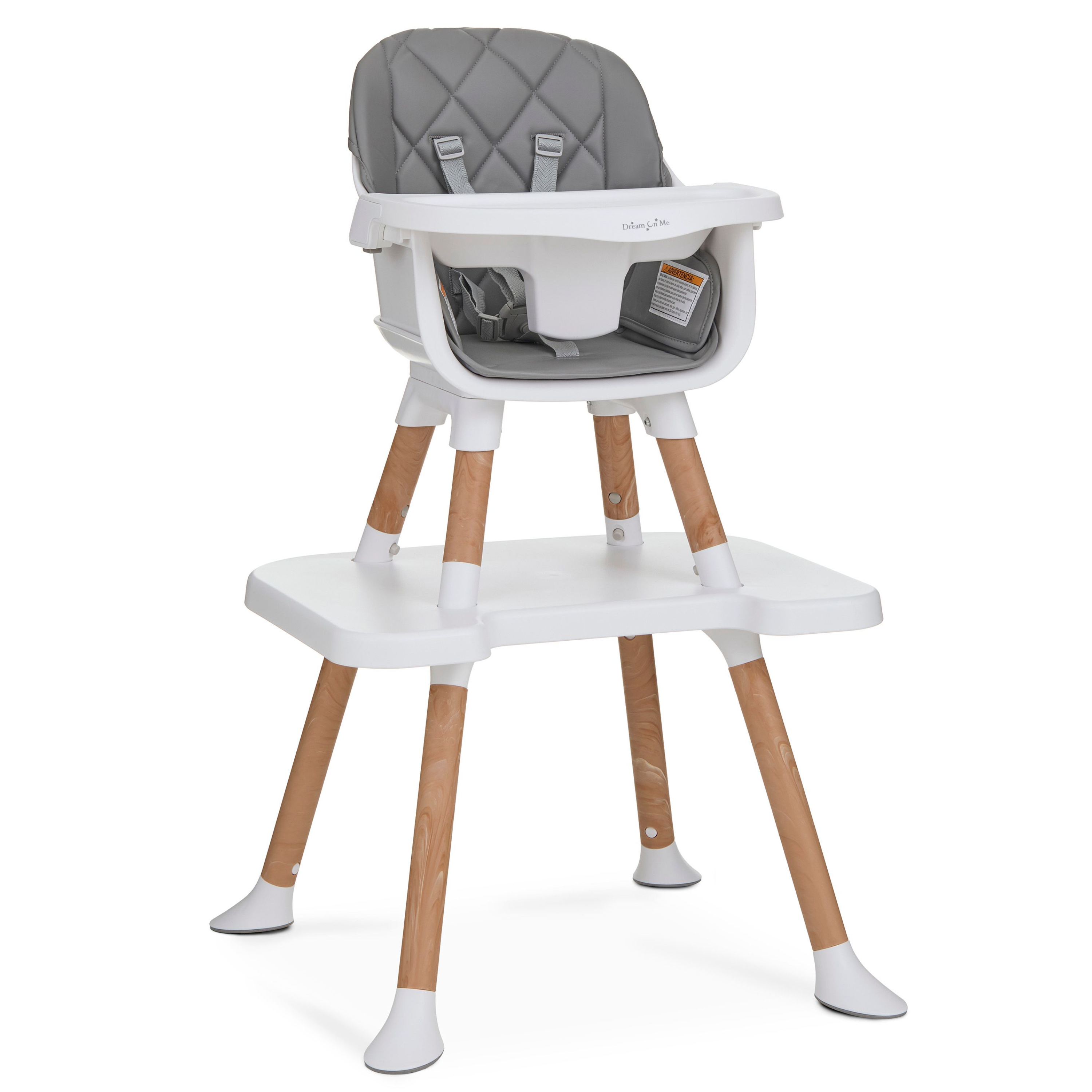 Dream On Me Luna 4 in 1 convertible Highchair