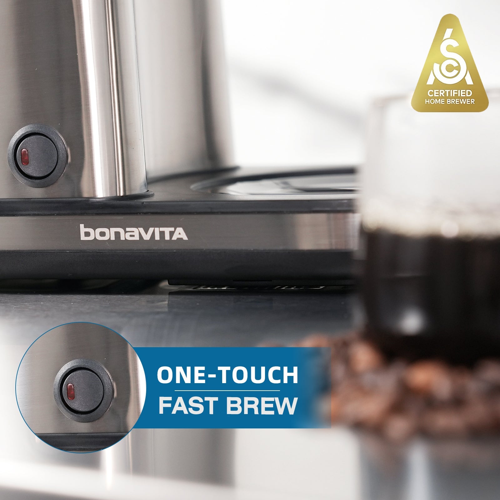 Connoisseur 8-Cup Drip Coffee Brewer