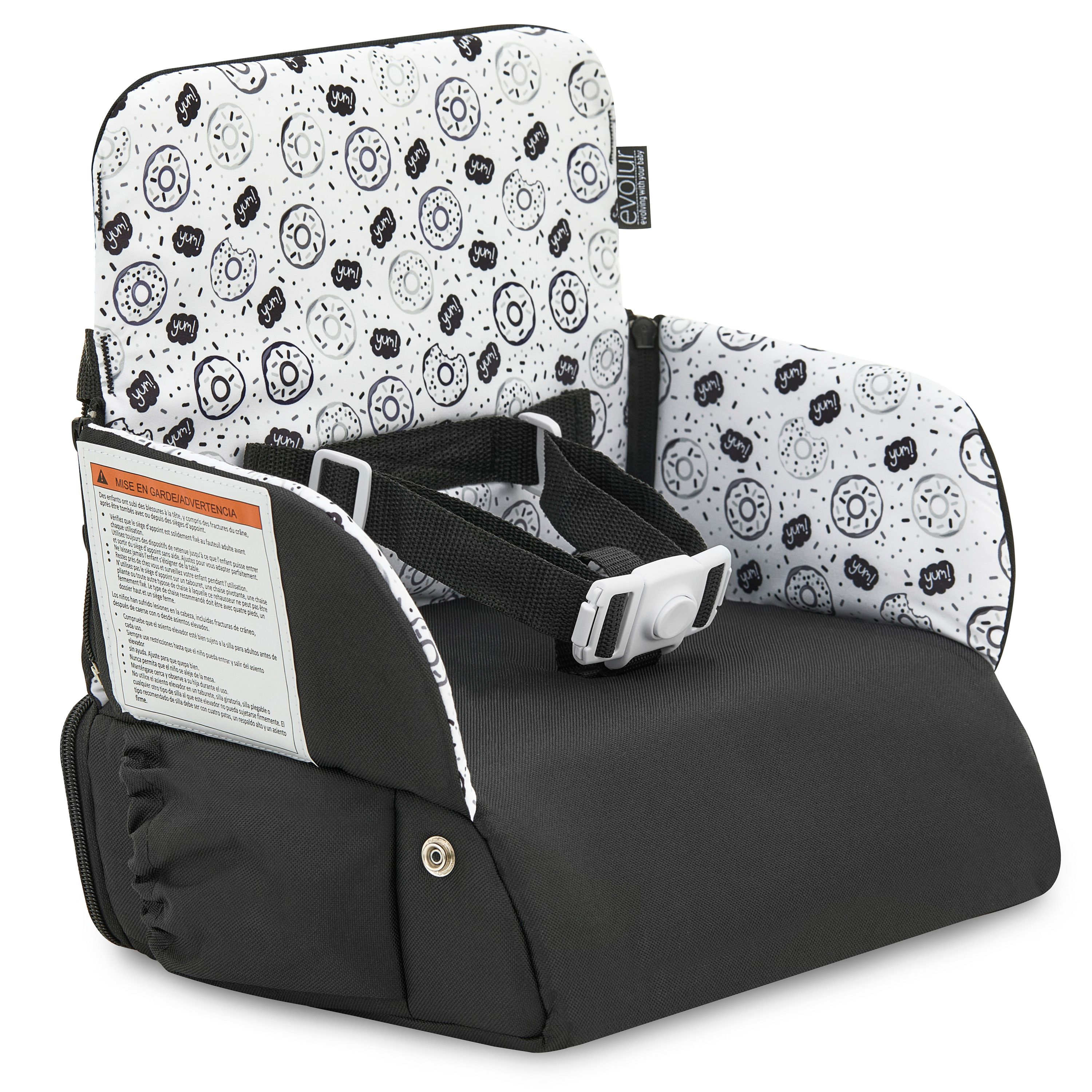 Evolur Snug Packsack 2-in-1 Portable Booster Seat and Travel Bag