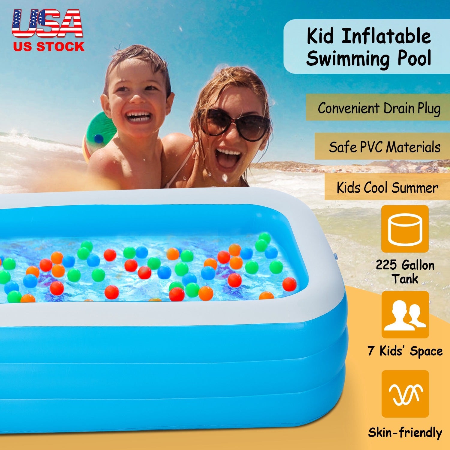 Inflatable Swimming Pools for Family