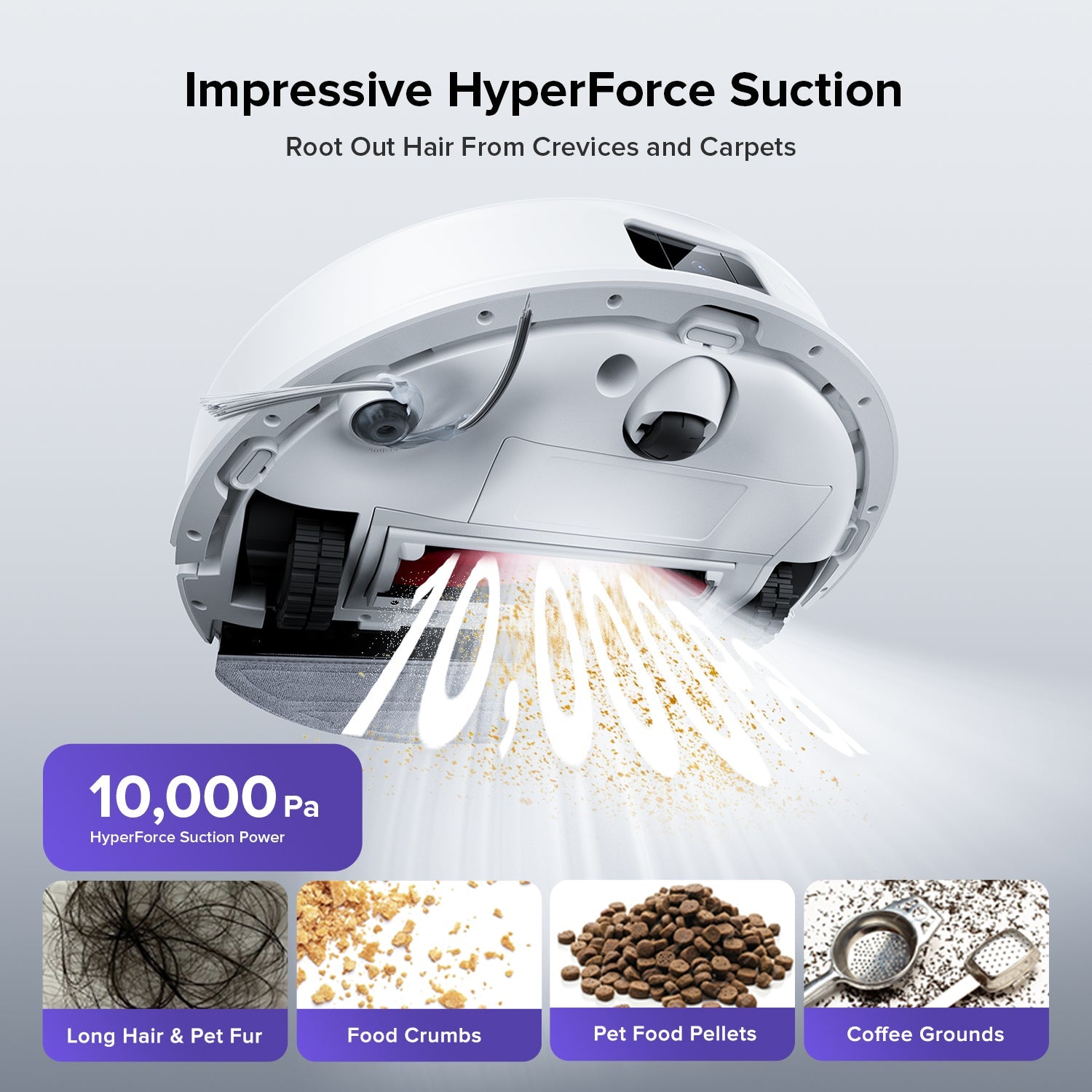 Roborock Q10 S5 Robot Vacuum and Mop with 10,000 Pa Power Suction