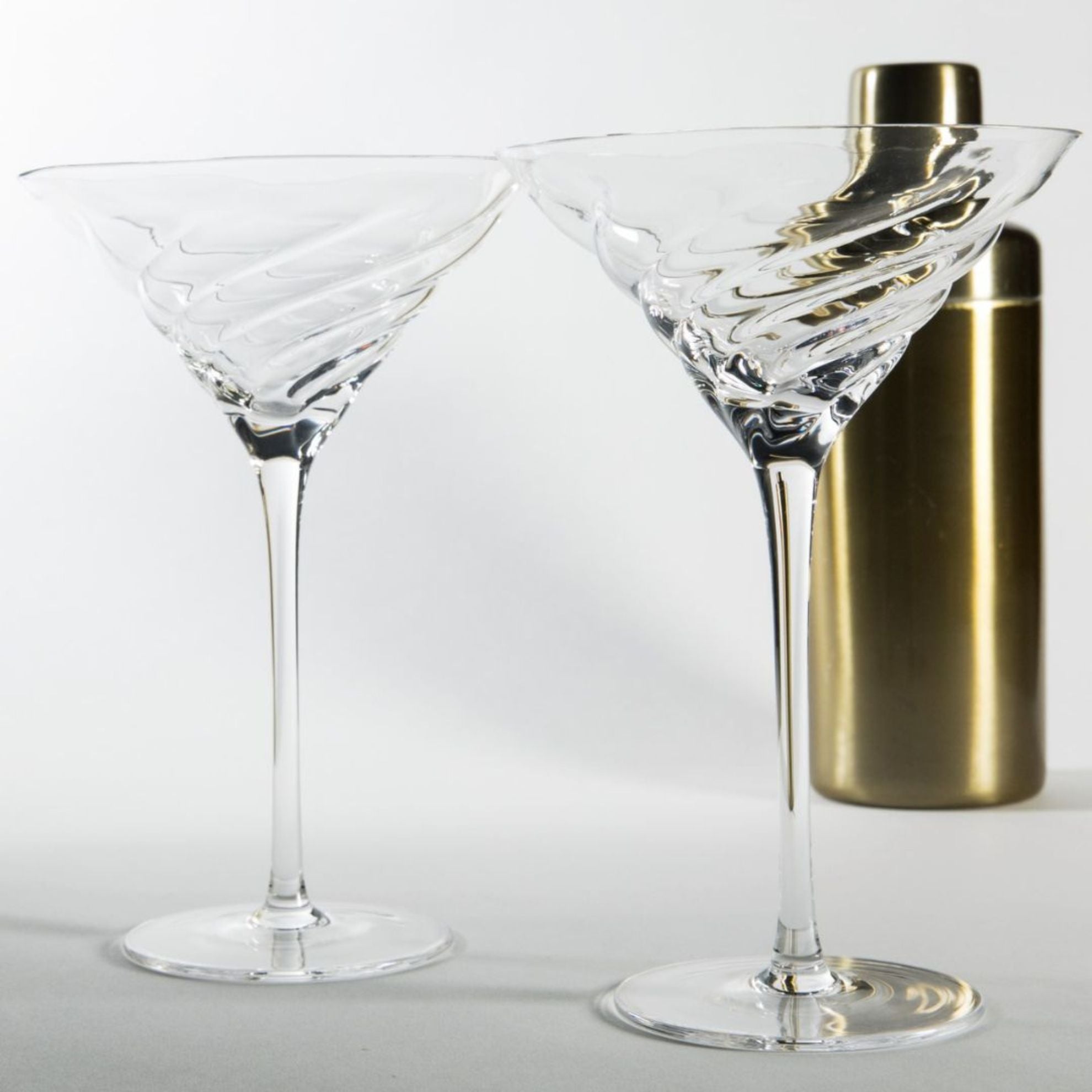 Vortex Martini Glass