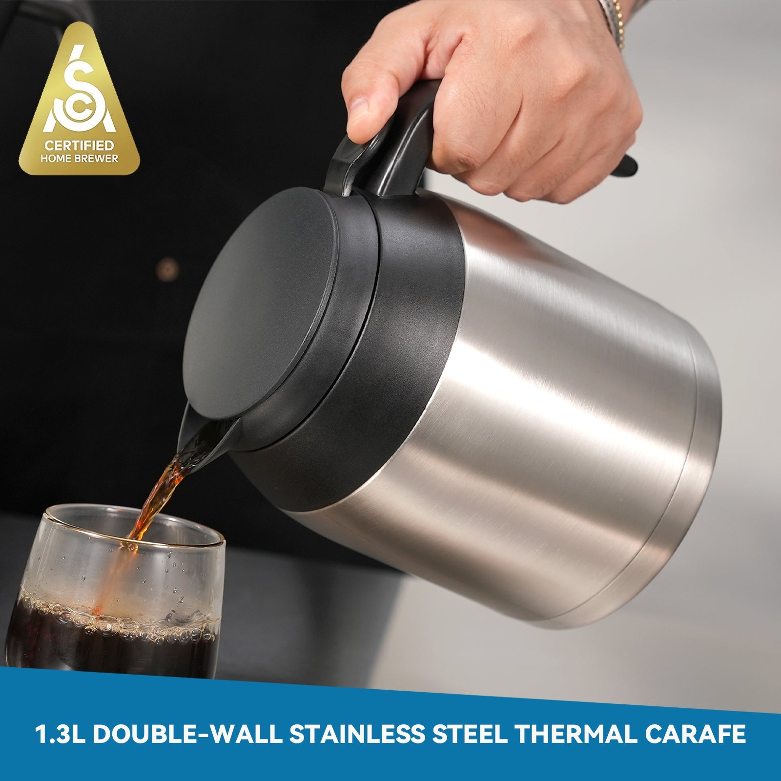 Connoisseur 8-Cup Drip Coffee Brewer
