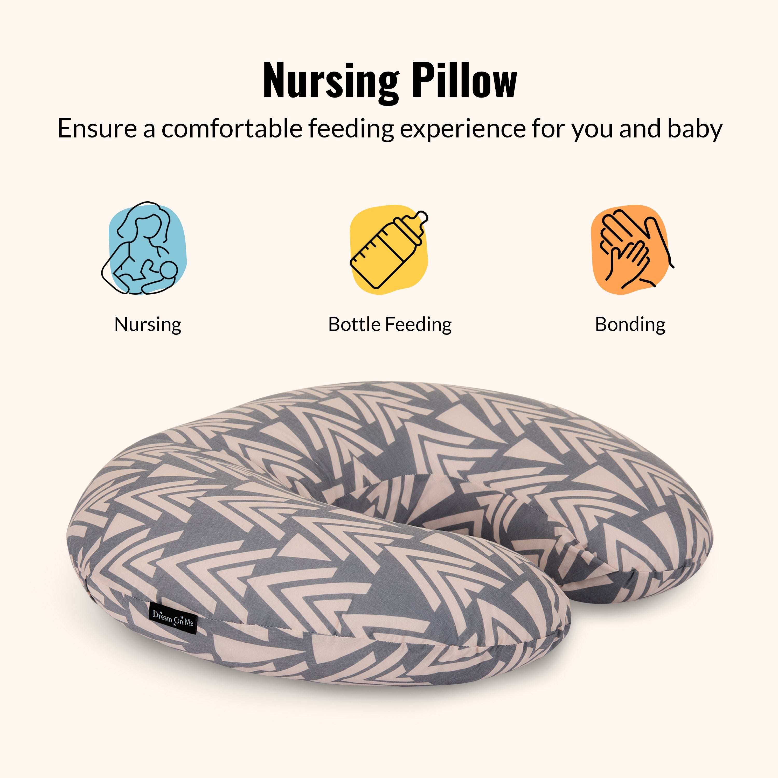 Dream On Me Beeboo Nursing Pillow And Positioner