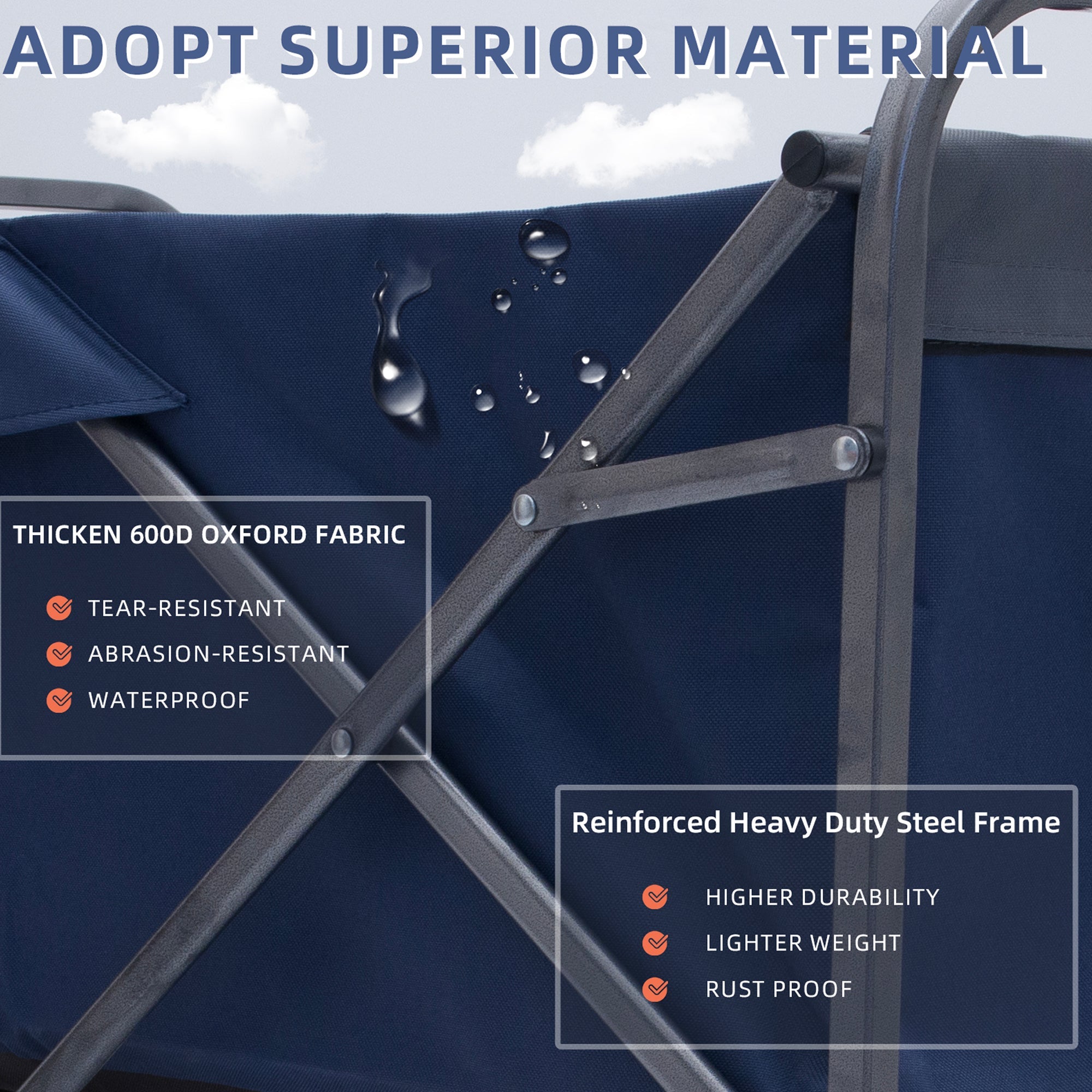 Outdoor Garden Multipurpose Micro Collapsible Trolley Cart/Wagon