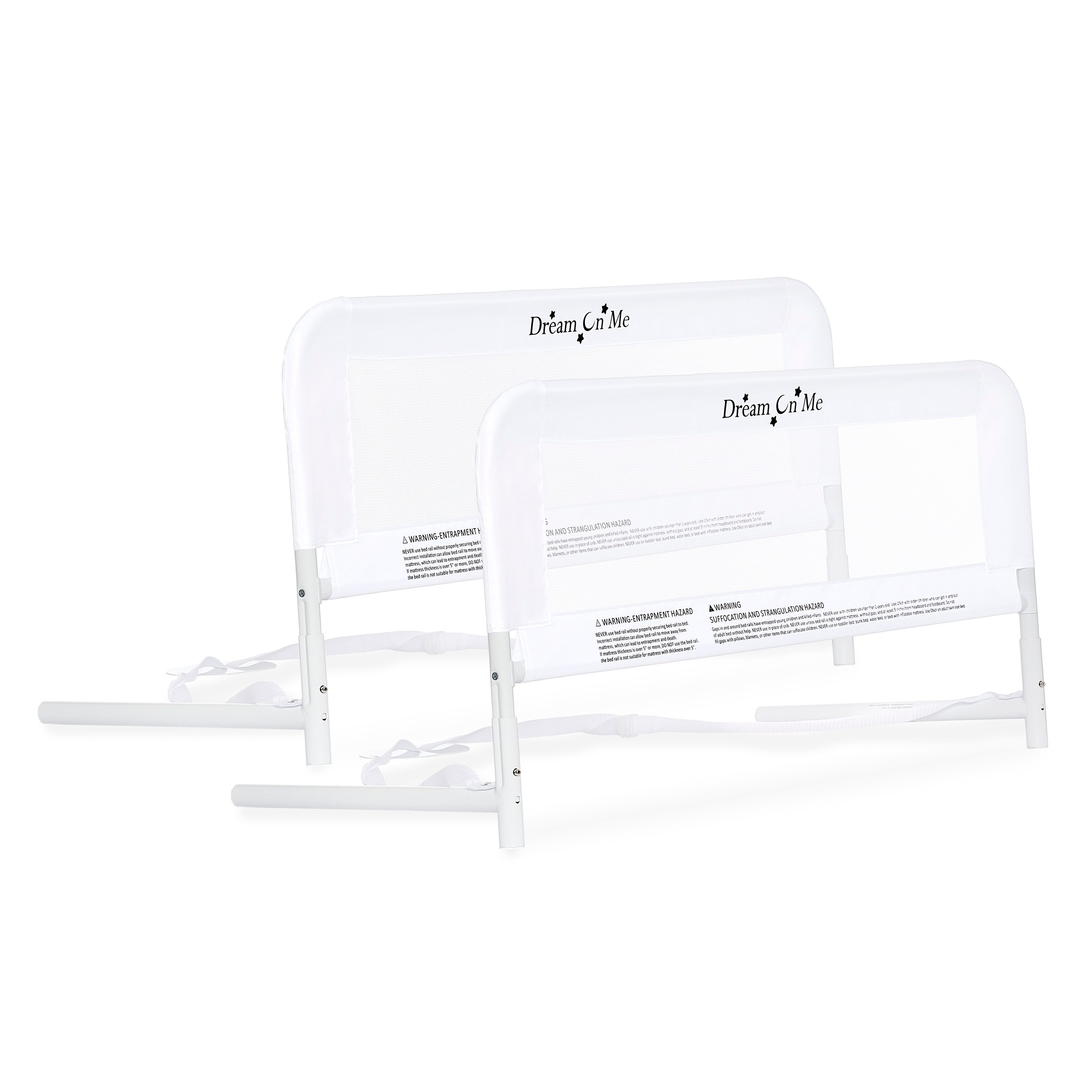 Dream On Me Mesh Security Bed Rails, Double Pack