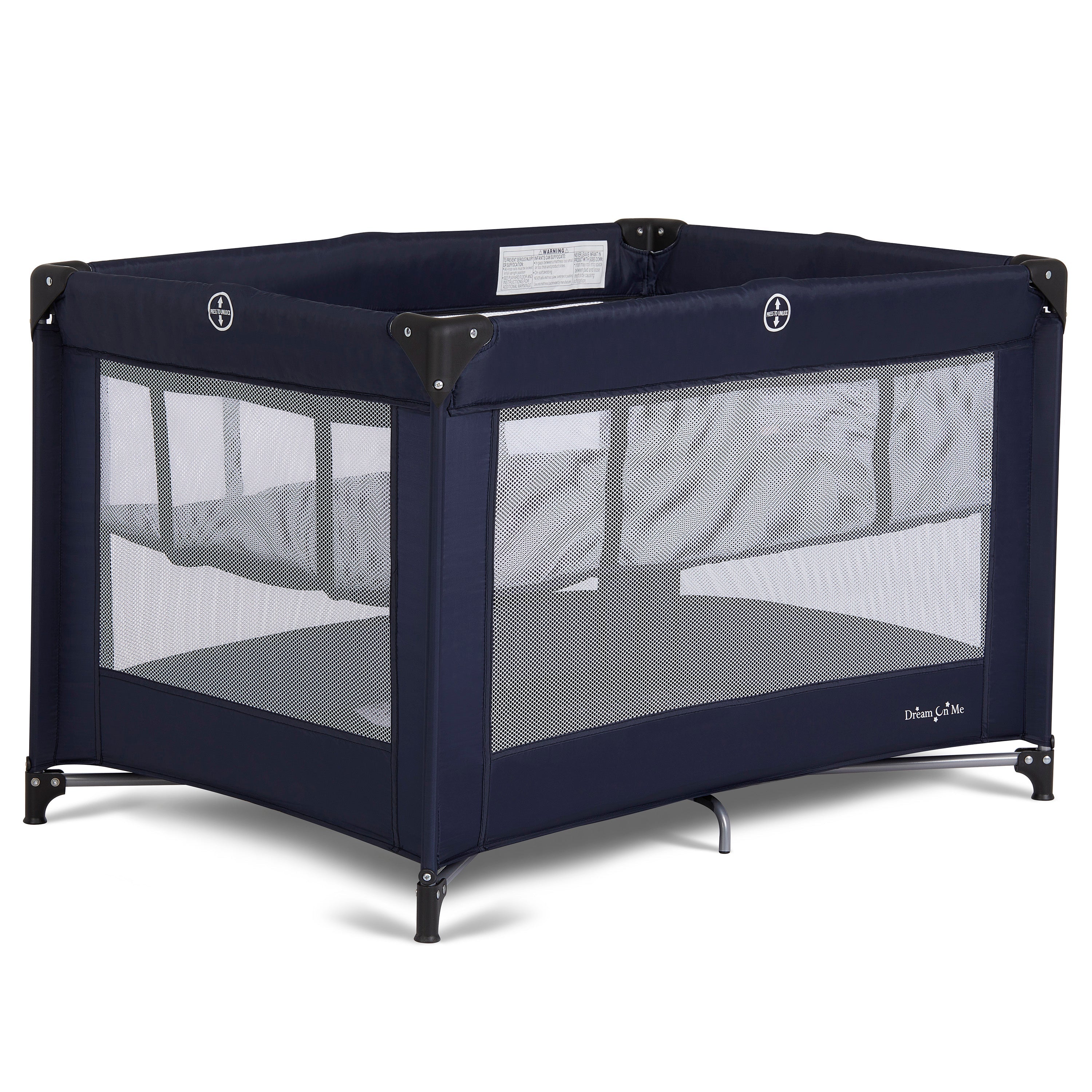 Dream On Me Zazzy Portable Play yard with Bassinet