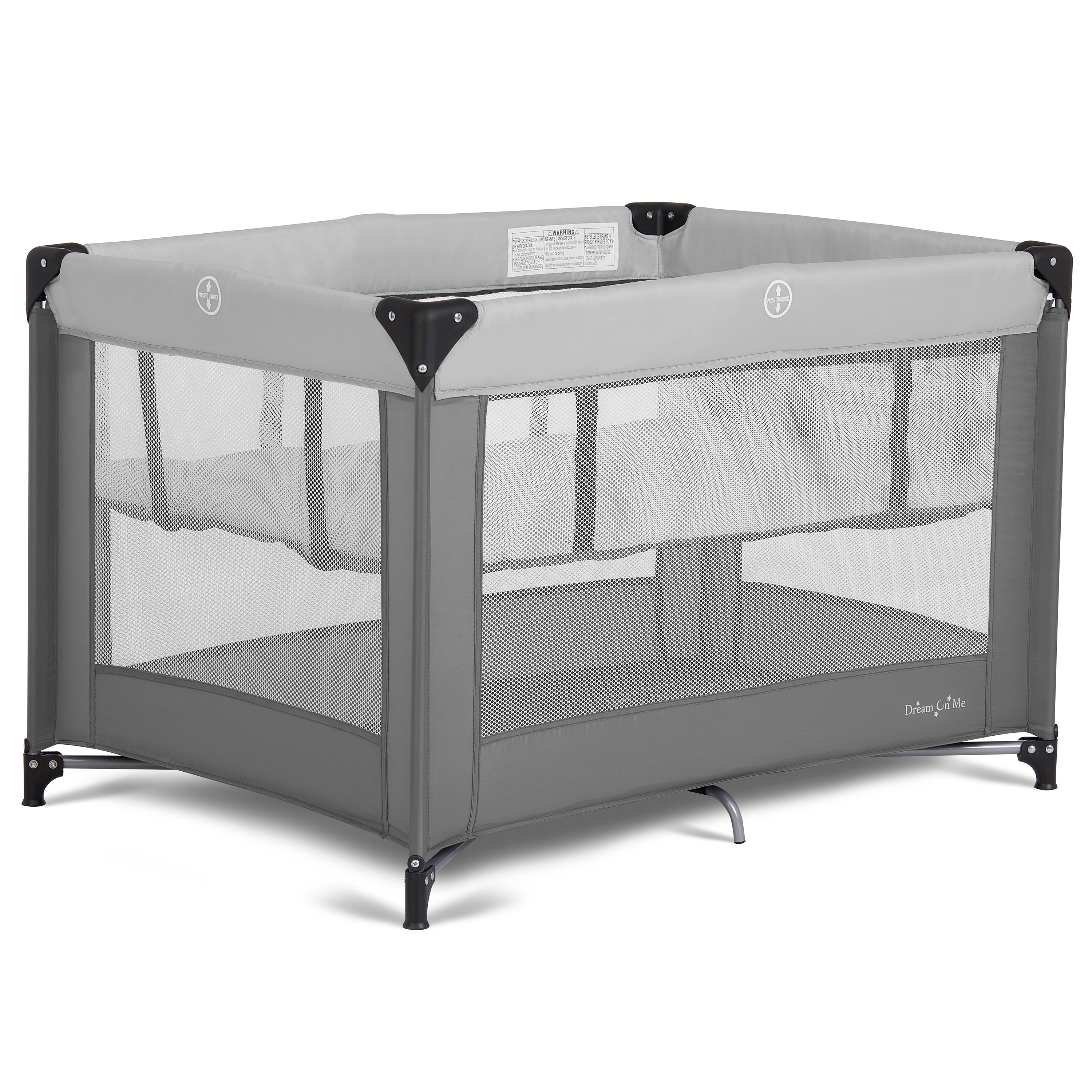Dream On Me Zazzy Portable Play yard with Bassinet