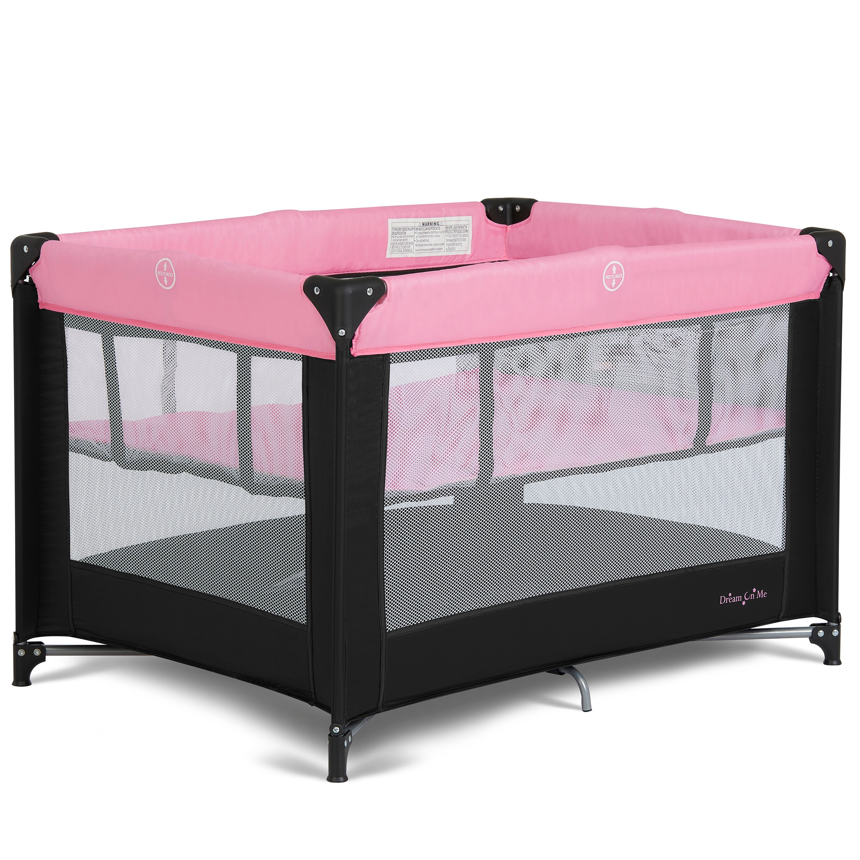 Dream On Me Zazzy Portable Play yard with Bassinet