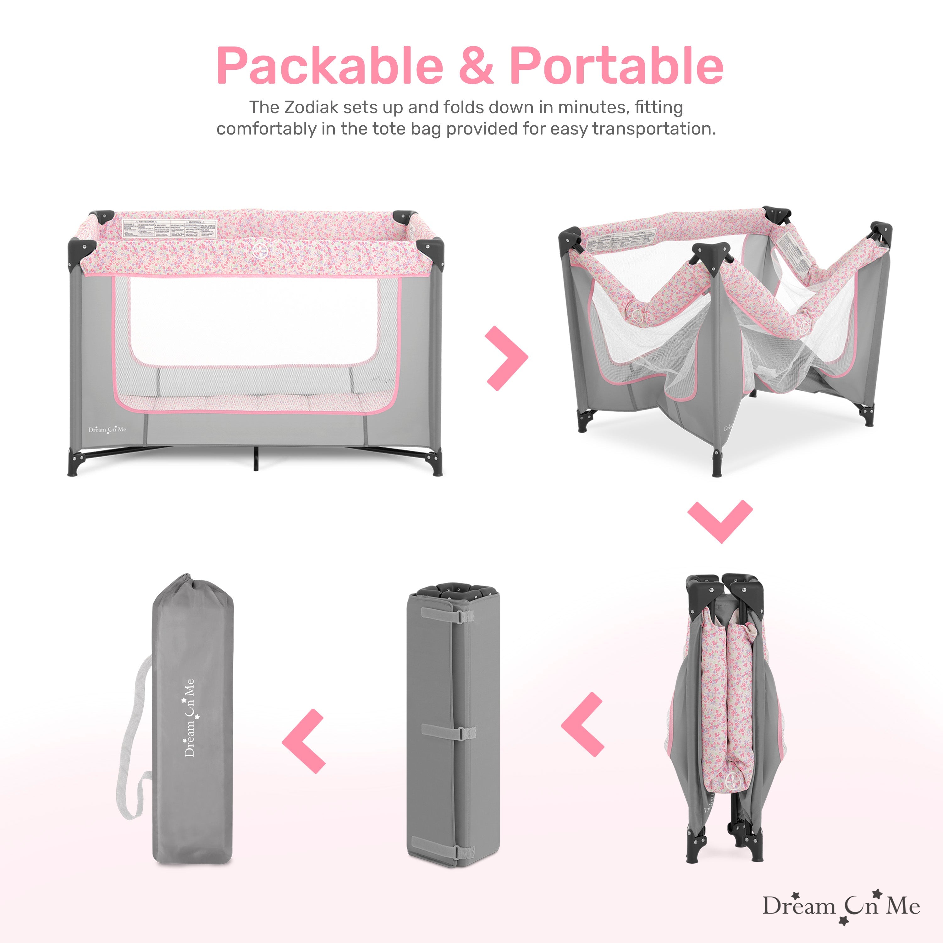 Dream On Me Zodiak Portable Play Yard