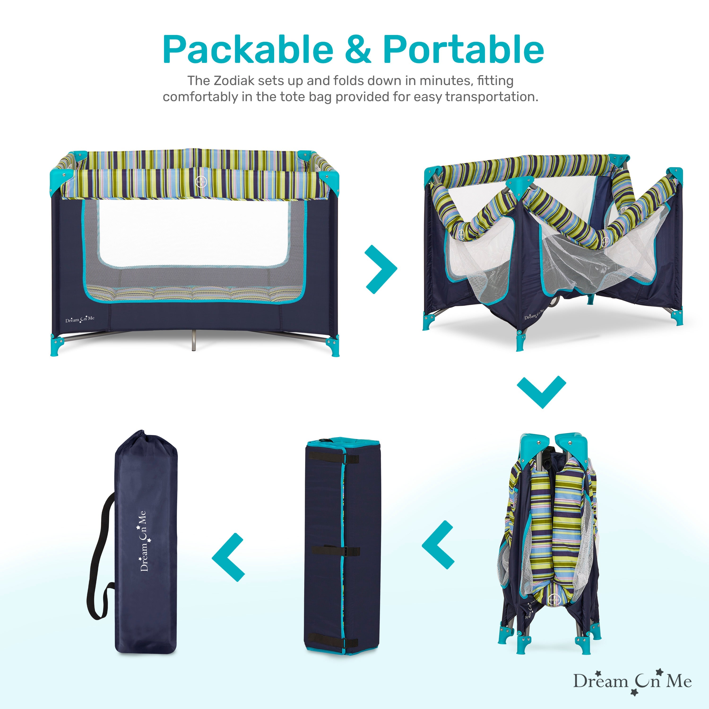 Dream On Me Zodiak Portable Play Yard