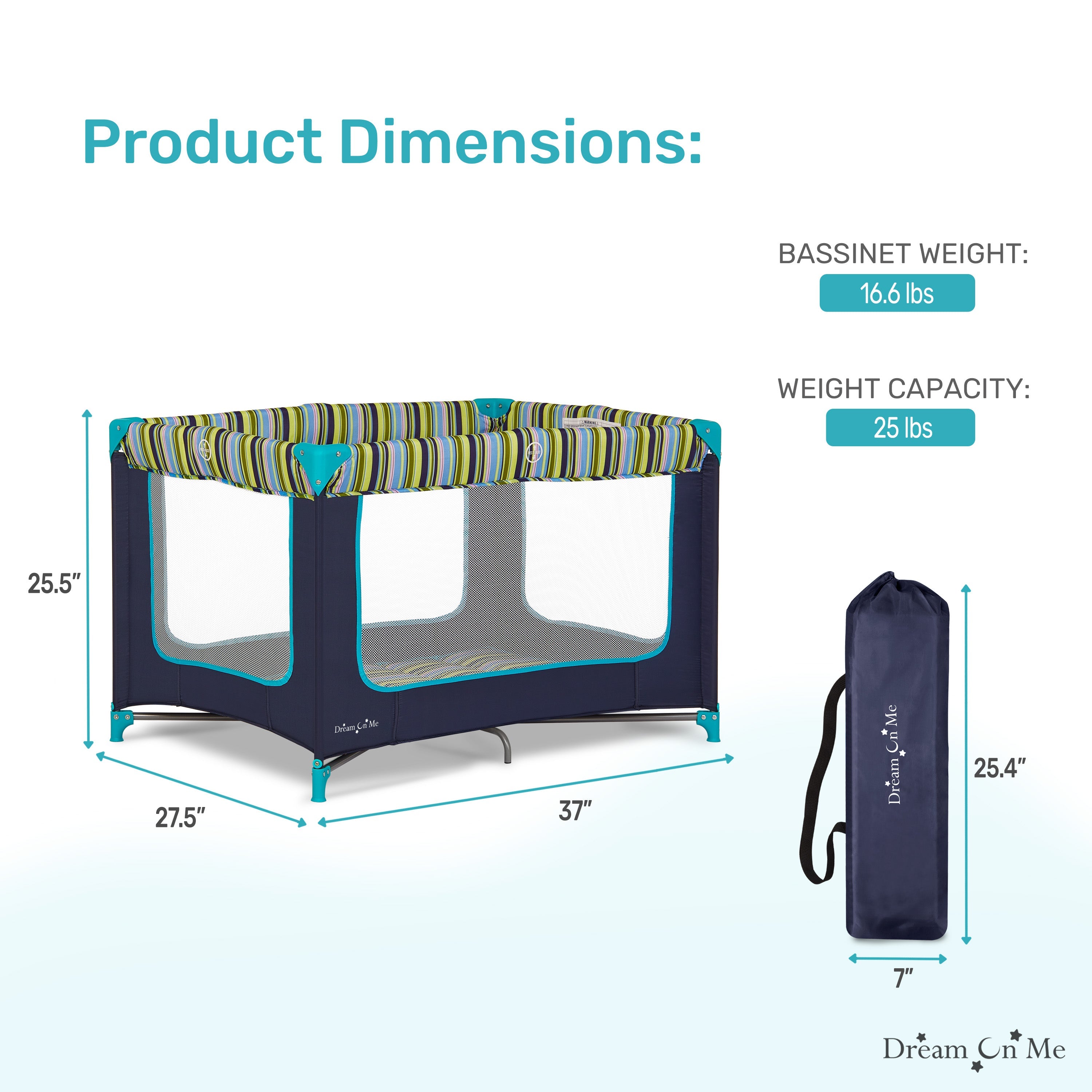 Dream On Me Zodiak Portable Play Yard