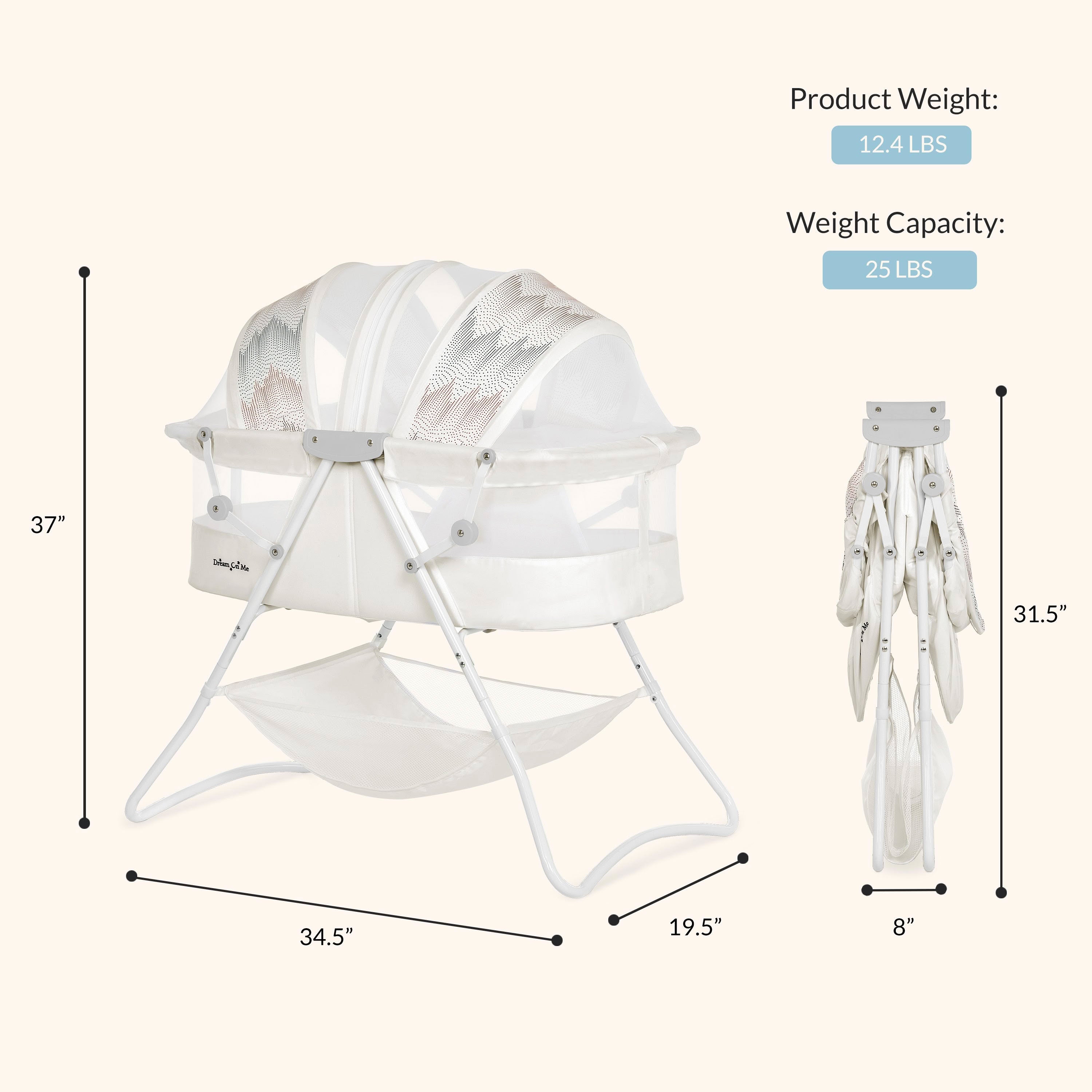Dream On Me Karley Bassinet